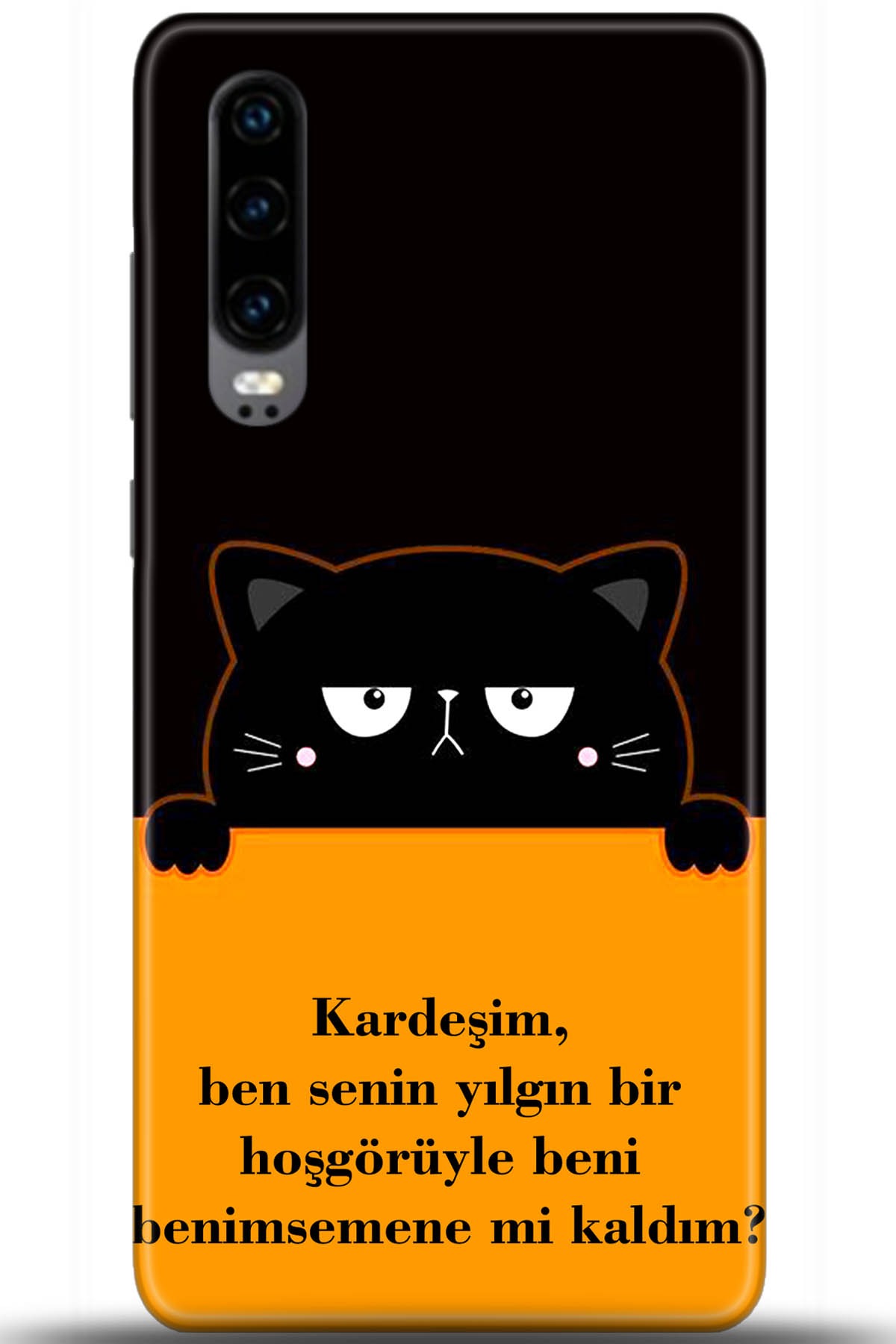 Huawei P30 Uyumlu Kılıf HD Baskılı Kılıf - Followed Institution 5718