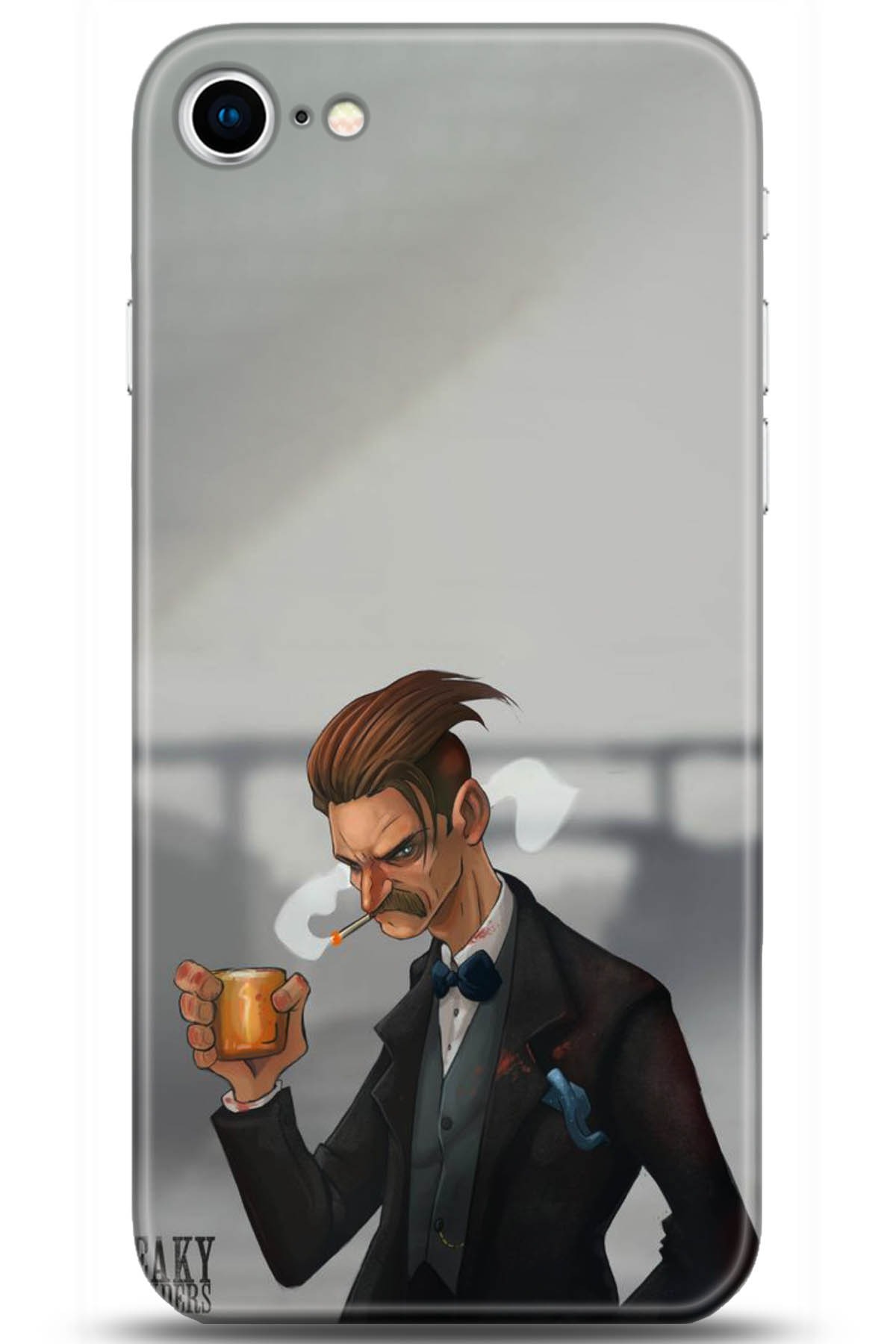 Apple iPhone 8 Uyumlu Kılıf HD Baskılı Kılıf - Followed Institution 5088