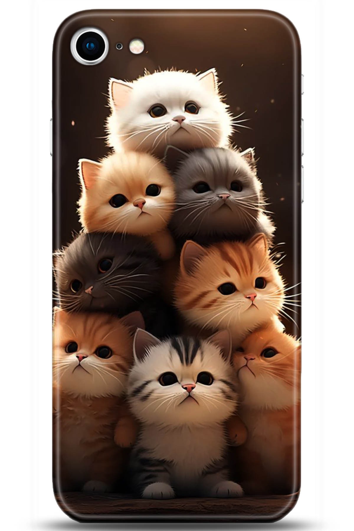 Apple iPhone 8 Uyumlu Kılıf HD Baskılı Kılıf - Followed Institution 5113