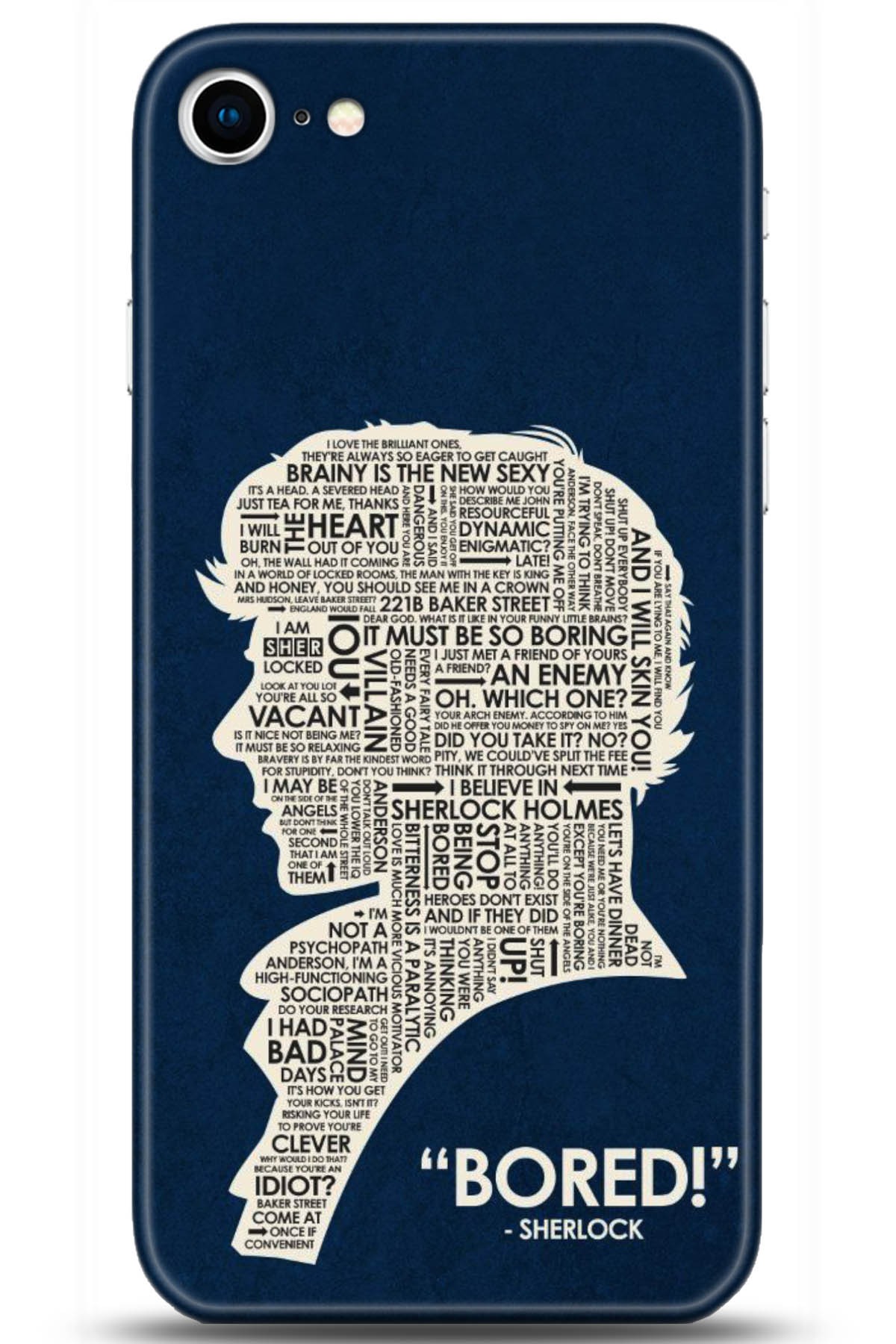 Apple iPhone 8 Uyumlu Kılıf HD Baskılı Kılıf - Followed Institution 5156