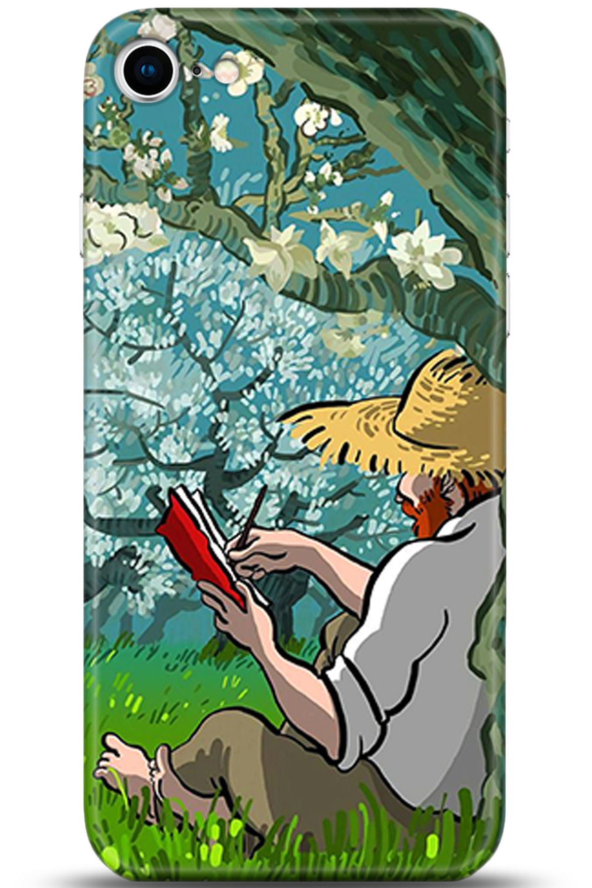 Apple iPhone 8 Uyumlu Kılıf HD Baskılı Kılıf - Followed Institution 5343