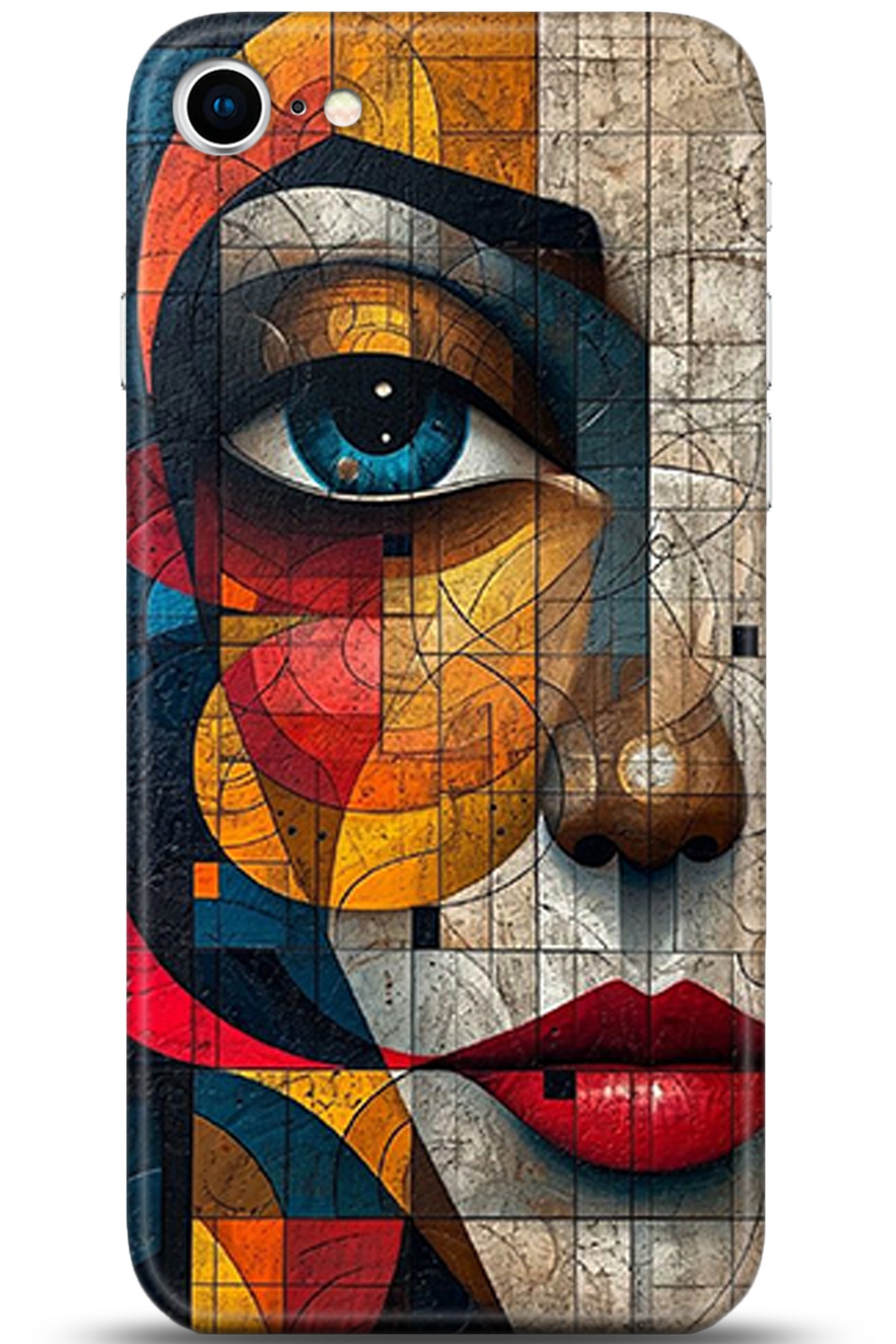 Apple iPhone 8 Uyumlu Kılıf HD Baskılı Kılıf - Followed Institution 5366