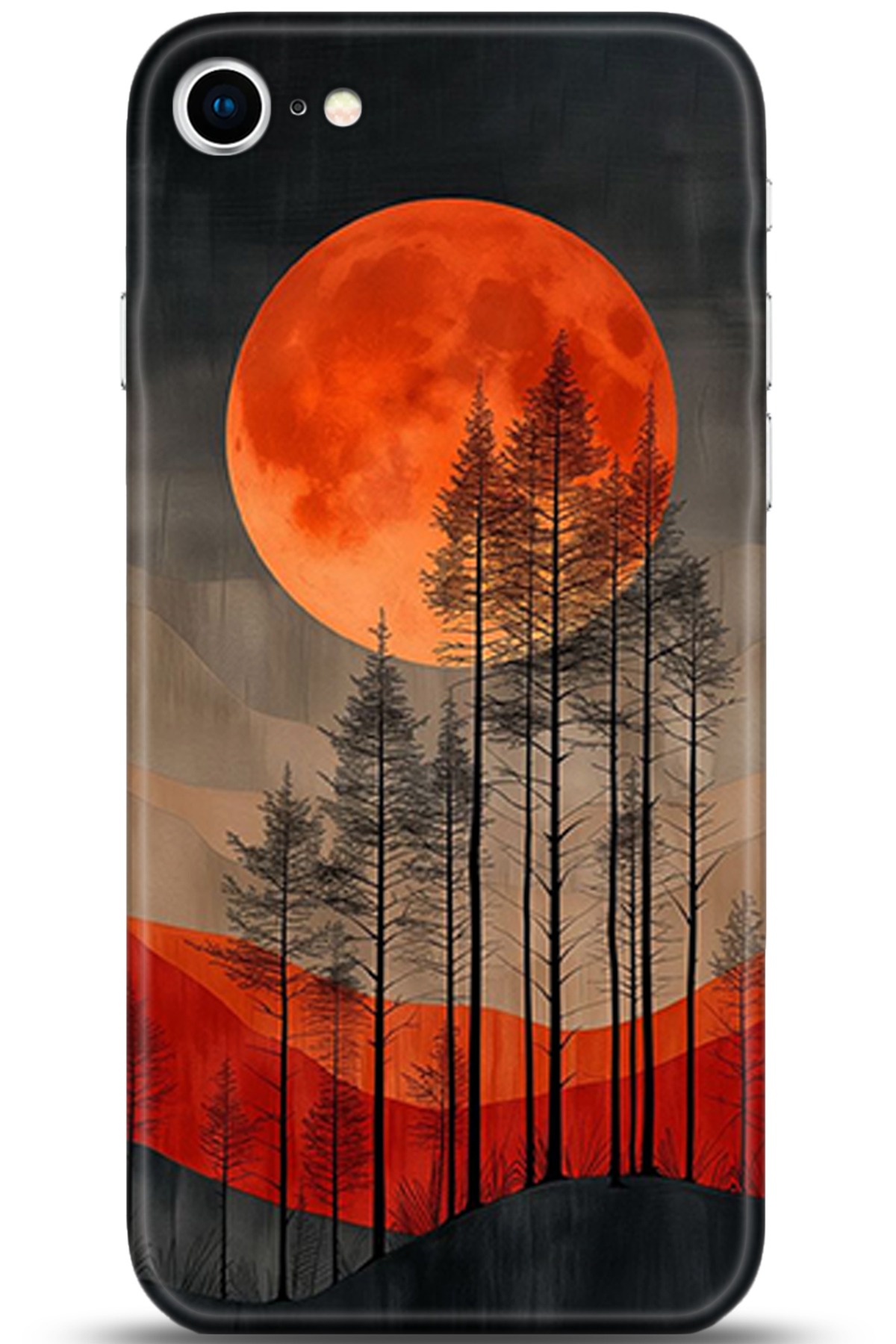 Apple iPhone 8 Uyumlu Kılıf HD Baskılı Kılıf - Followed Institution 5370