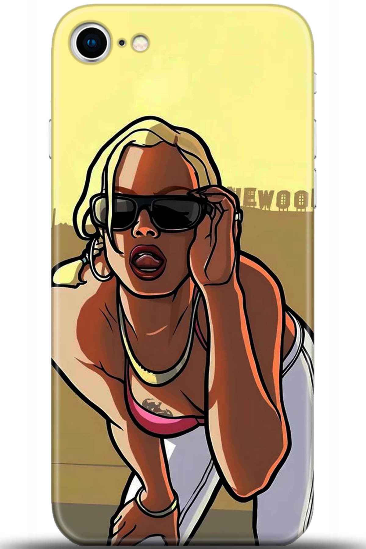 Apple iPhone 8 Uyumlu Kılıf HD Baskılı Kılıf - Followed Institution 5412