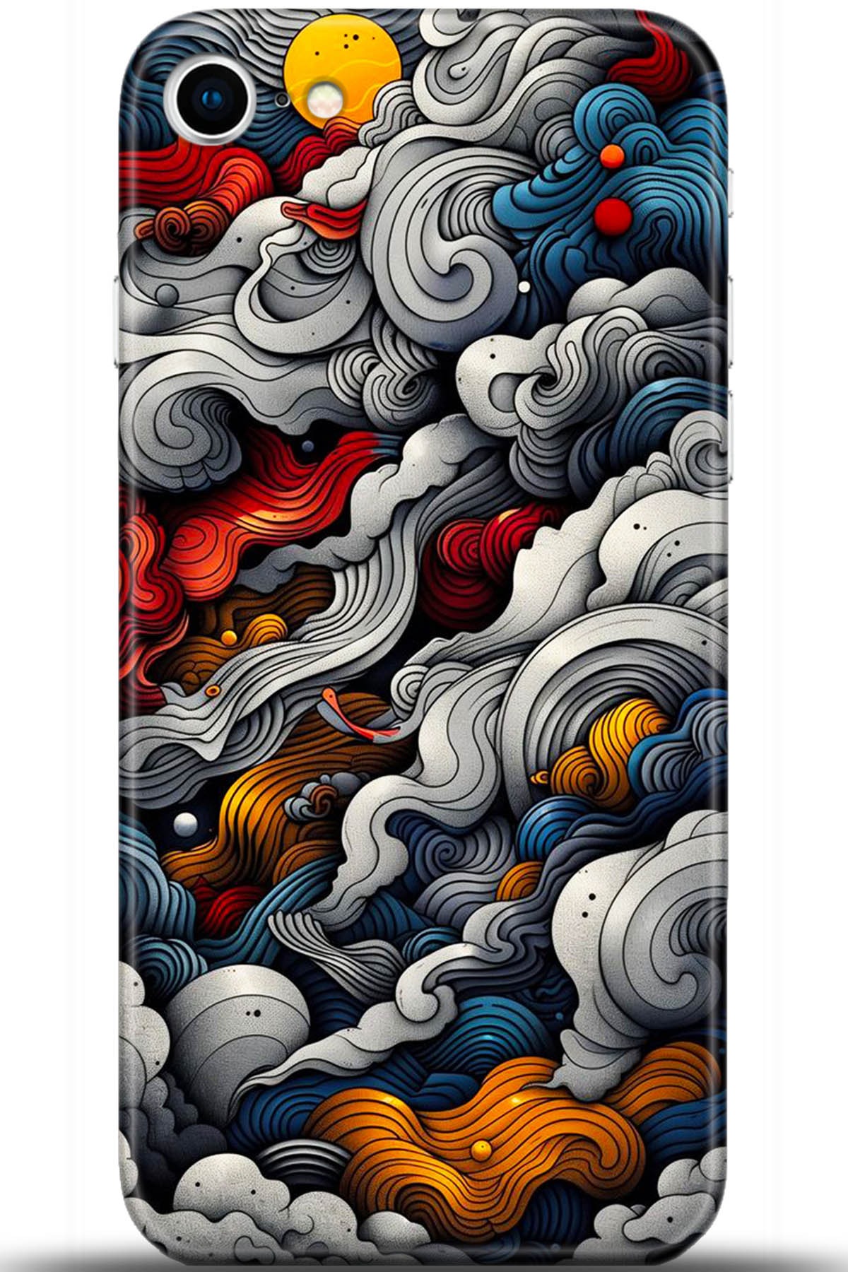 Apple iPhone 8 Uyumlu Kılıf HD Baskılı Kılıf - Followed Institution 5436