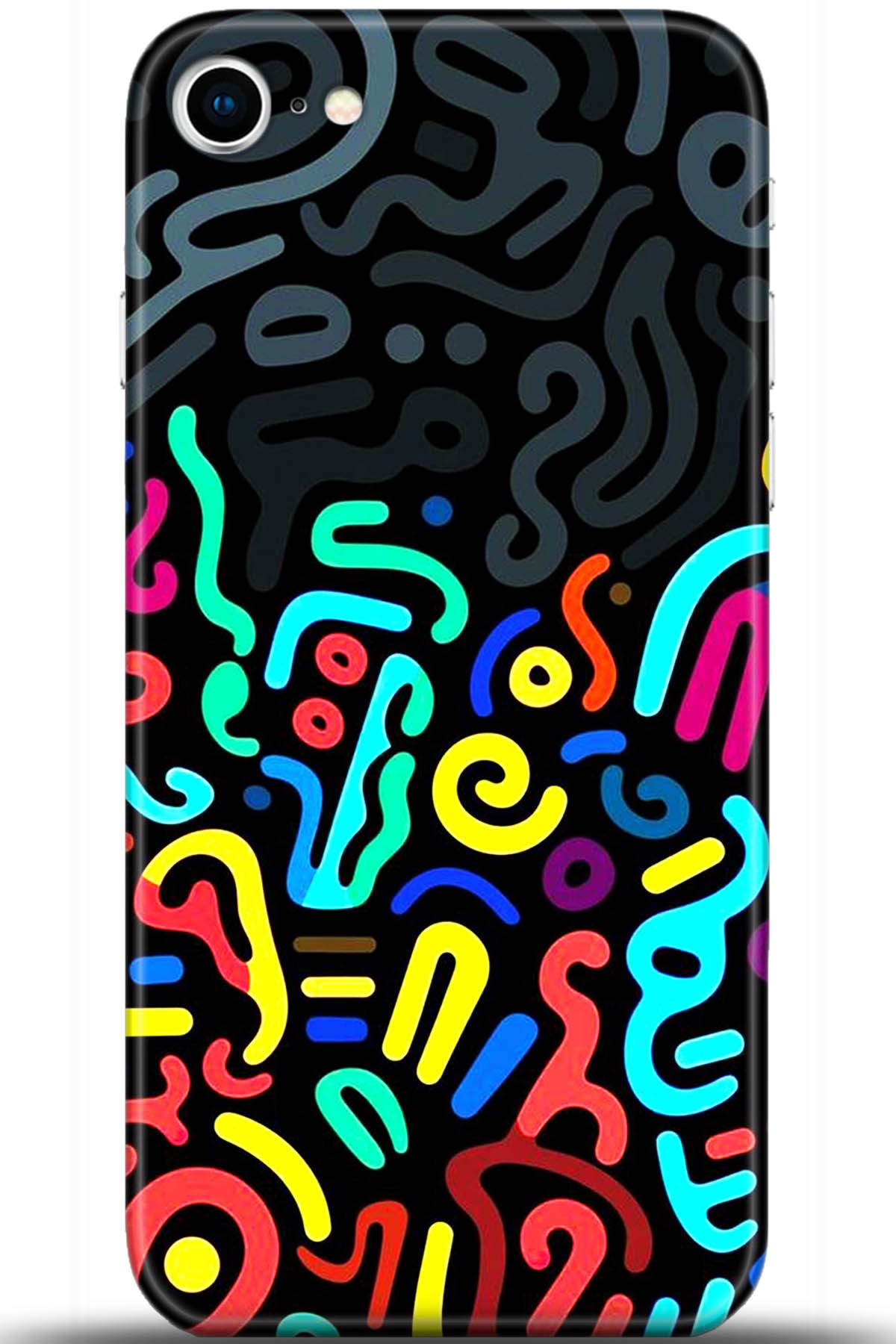 Apple iPhone 8 Uyumlu Kılıf HD Baskılı Kılıf - Followed Institution 5465