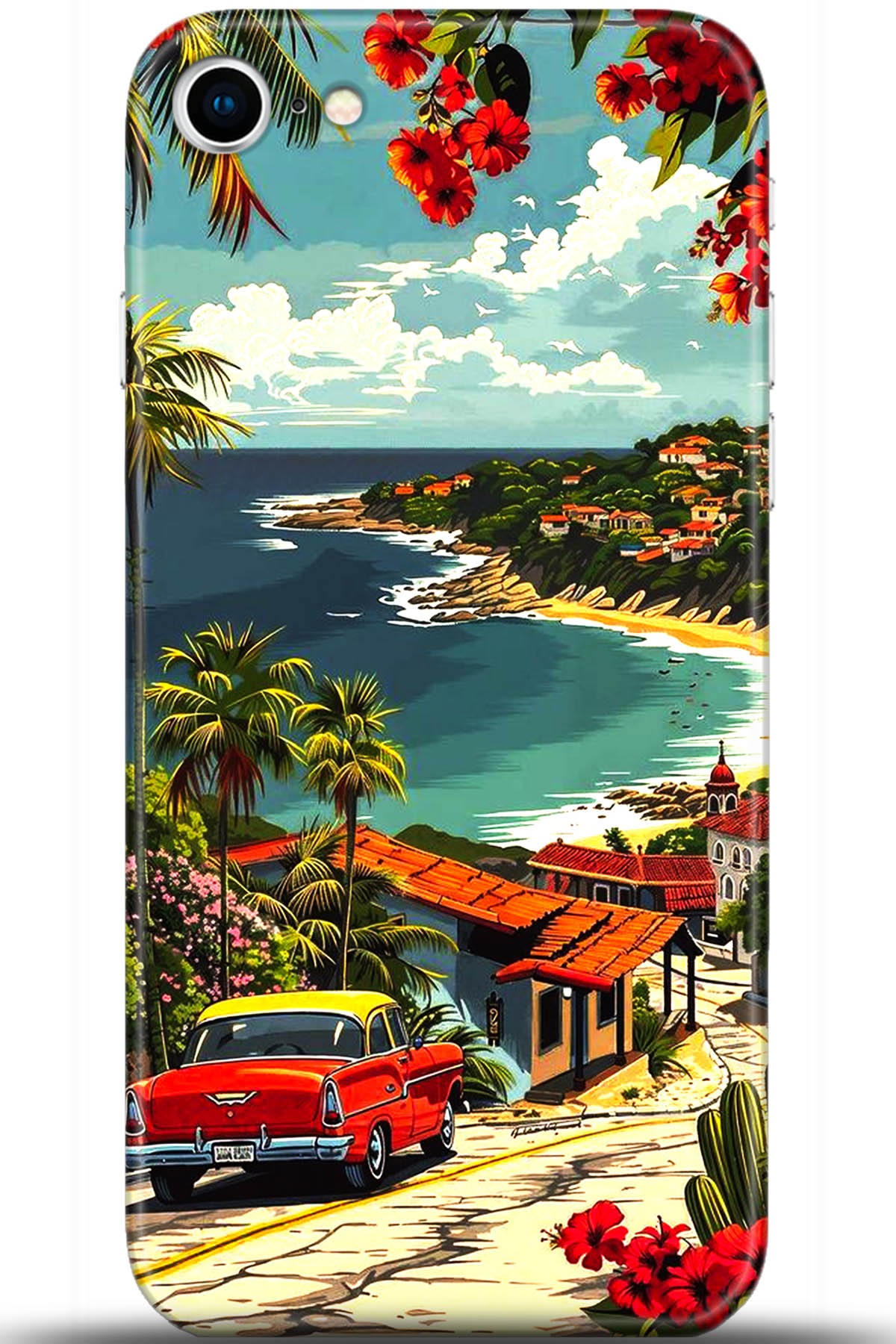 Apple iPhone 8 Uyumlu Kılıf HD Baskılı Kılıf - Followed Institution 5560