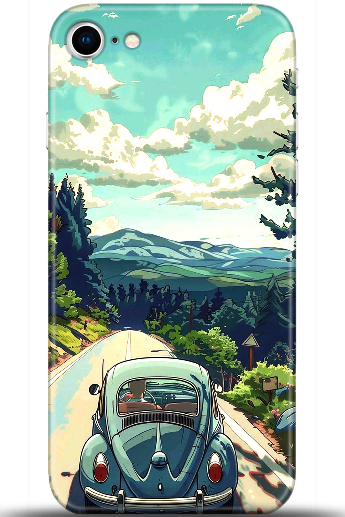 Apple iPhone 8 Uyumlu Kılıf HD Baskılı Kılıf - Followed Institution 5563