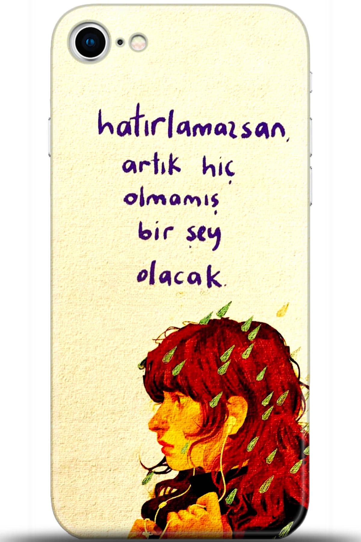 Apple iPhone 8 Uyumlu Kılıf HD Baskılı Kılıf - Followed Institution 5595