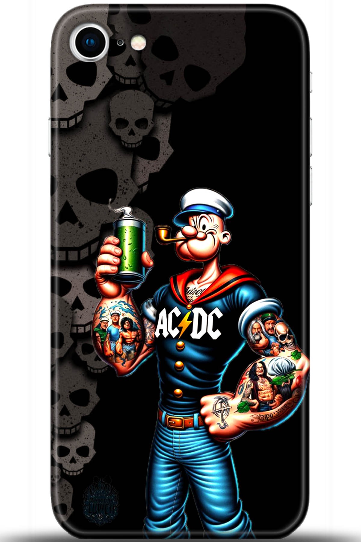 Apple iPhone 8 Uyumlu Kılıf HD Baskılı Kılıf - Followed Institution 5696