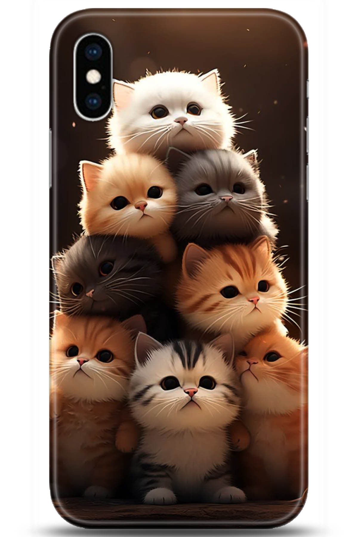 Apple iPhone X Uyumlu Kılıf HD Baskılı Kılıf - Followed Institution 5076