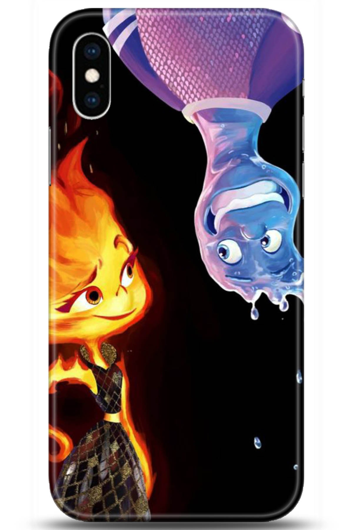 Apple iPhone X Uyumlu Kılıf HD Baskılı Kılıf - Followed Institution 5117