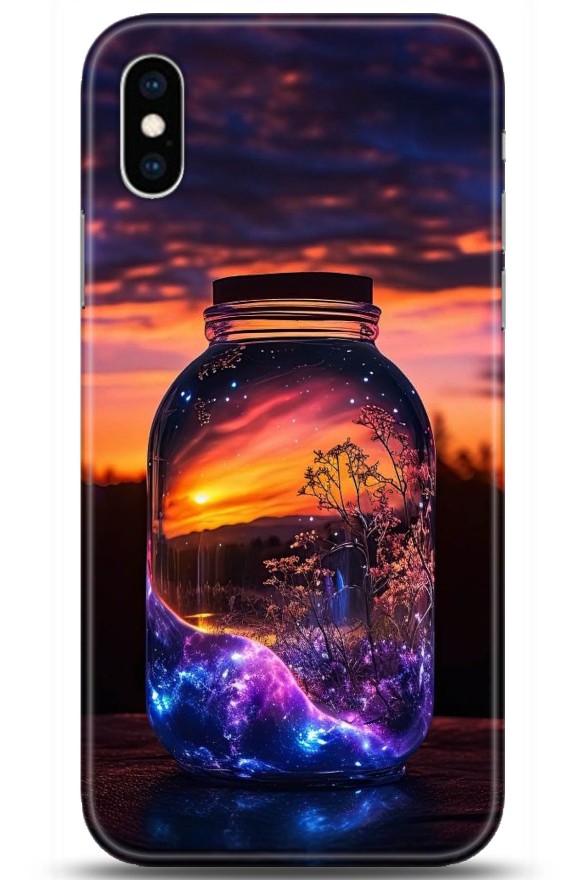 Apple iPhone X Uyumlu Kılıf HD Baskılı Kılıf - Followed Institution 5118