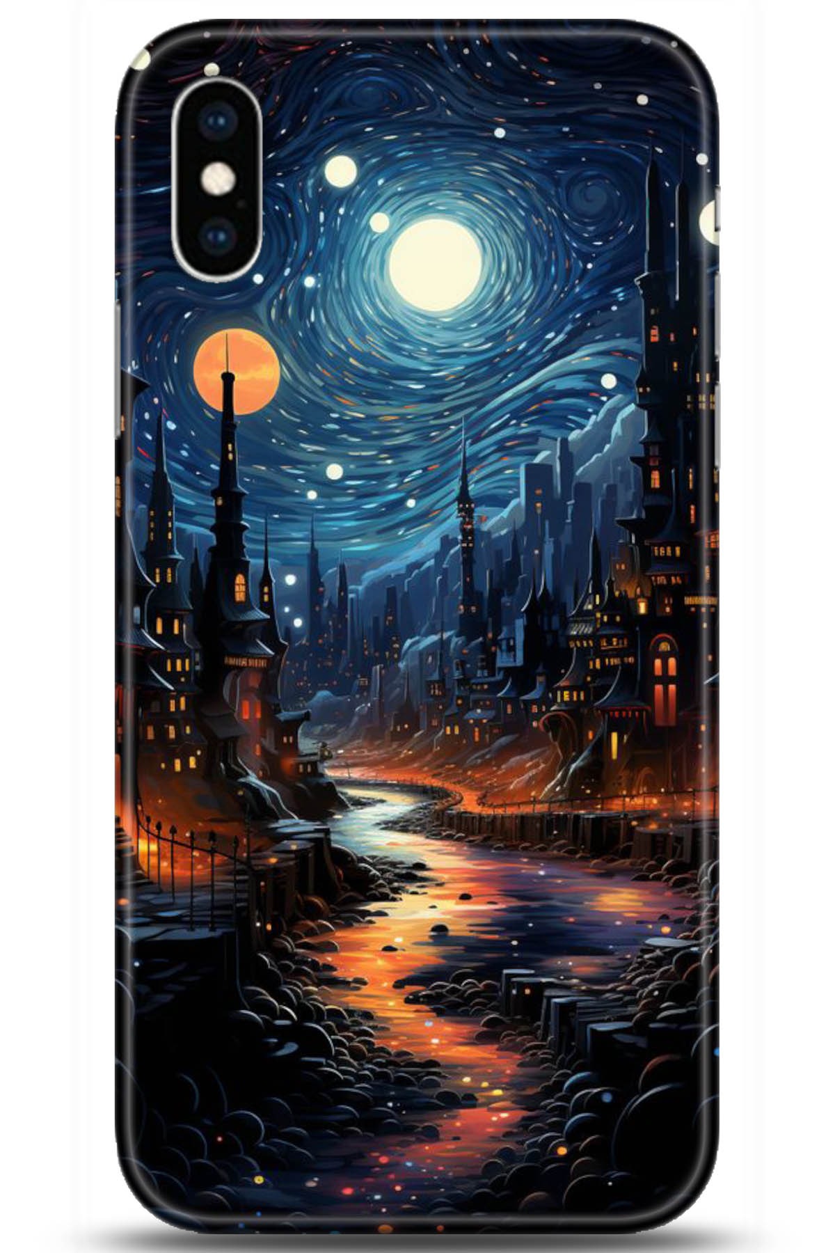 Apple iPhone X Uyumlu Kılıf HD Baskılı Kılıf - Followed Institution 5126