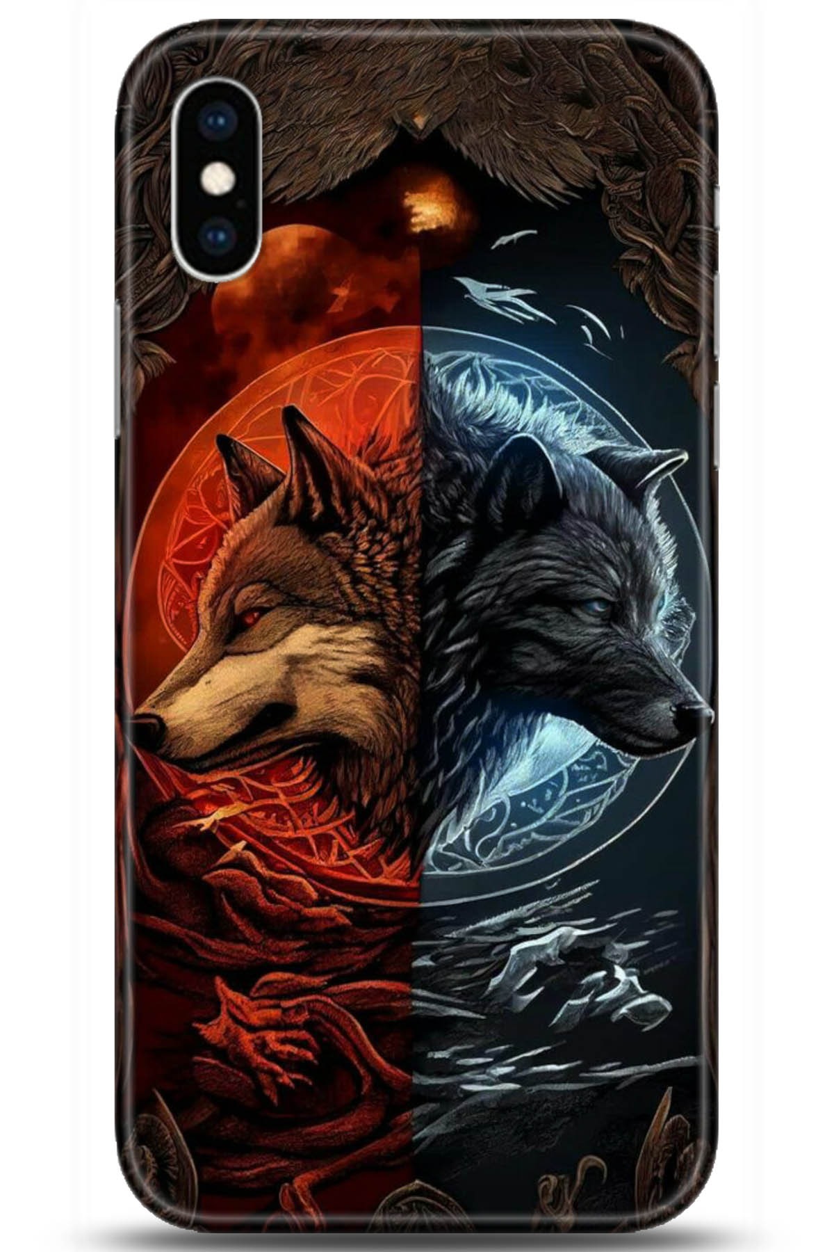 Apple iPhone X Uyumlu Kılıf HD Baskılı Kılıf - Followed Institution 5136