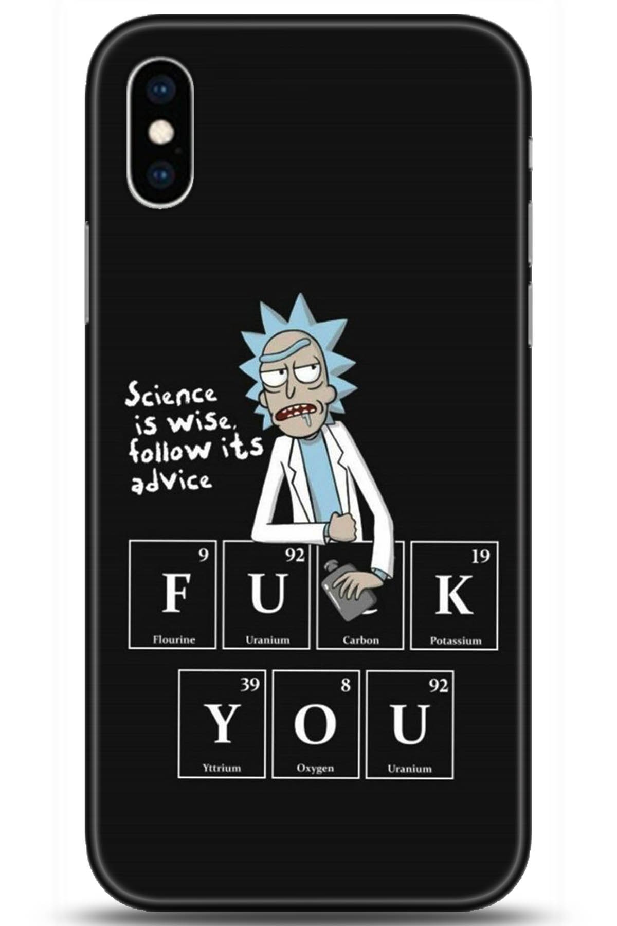 Apple iPhone X Uyumlu Kılıf HD Baskılı Kılıf - Followed Institution 5217