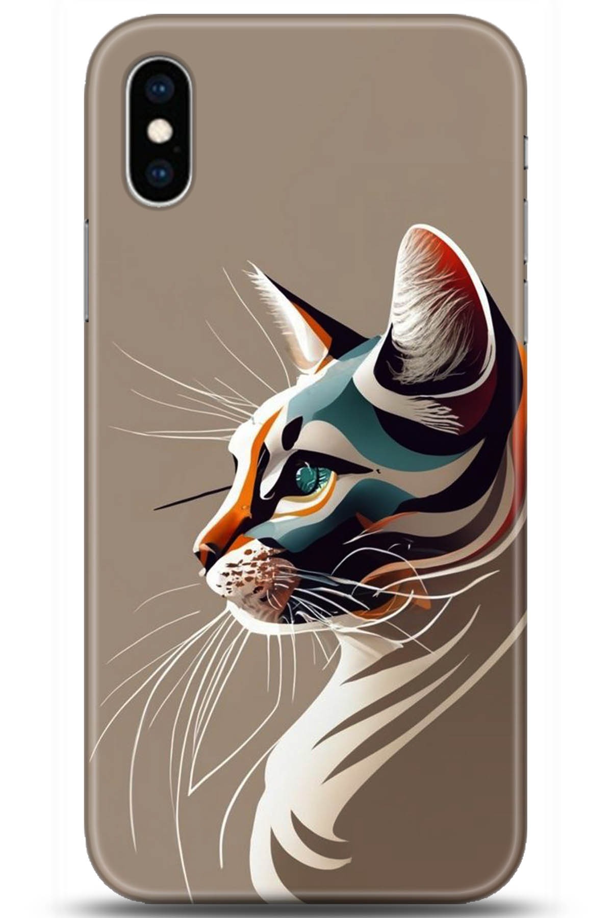 Apple iPhone X Uyumlu Kılıf HD Baskılı Kılıf - Followed Institution 5271