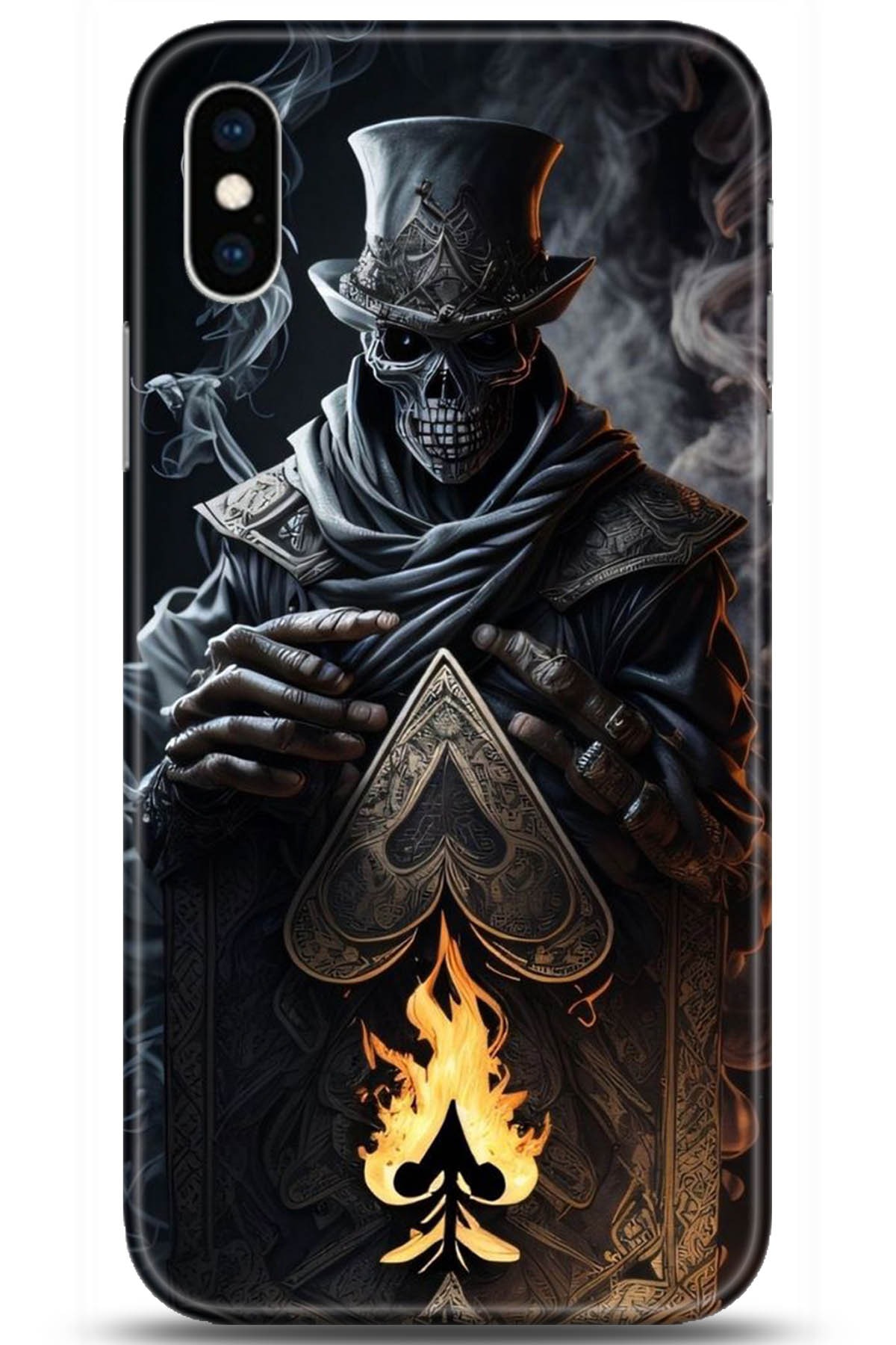 Apple iPhone X Uyumlu Kılıf HD Baskılı Kılıf - Followed Institution 5296