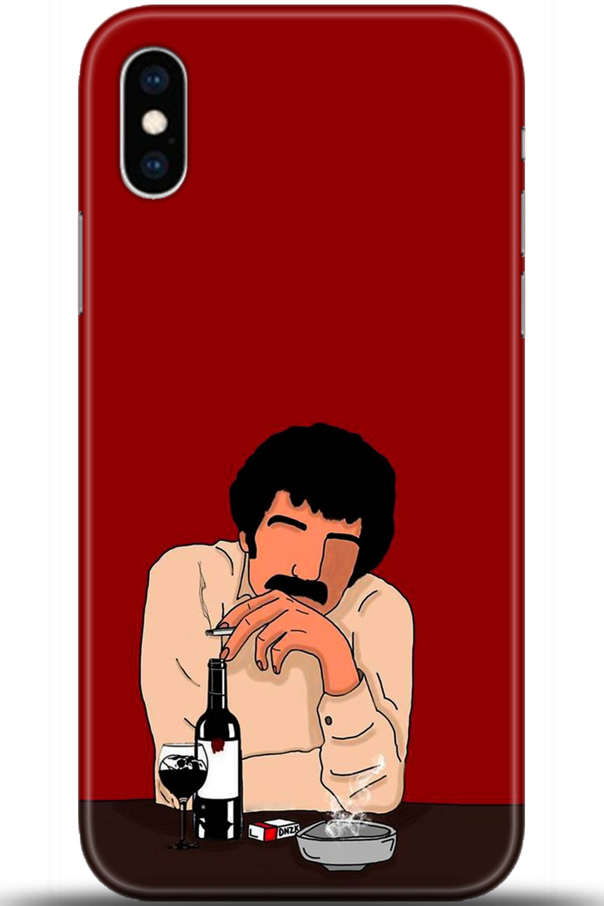 Apple iPhone X Uyumlu Kılıf HD Baskılı Kılıf - Followed Institution 5396