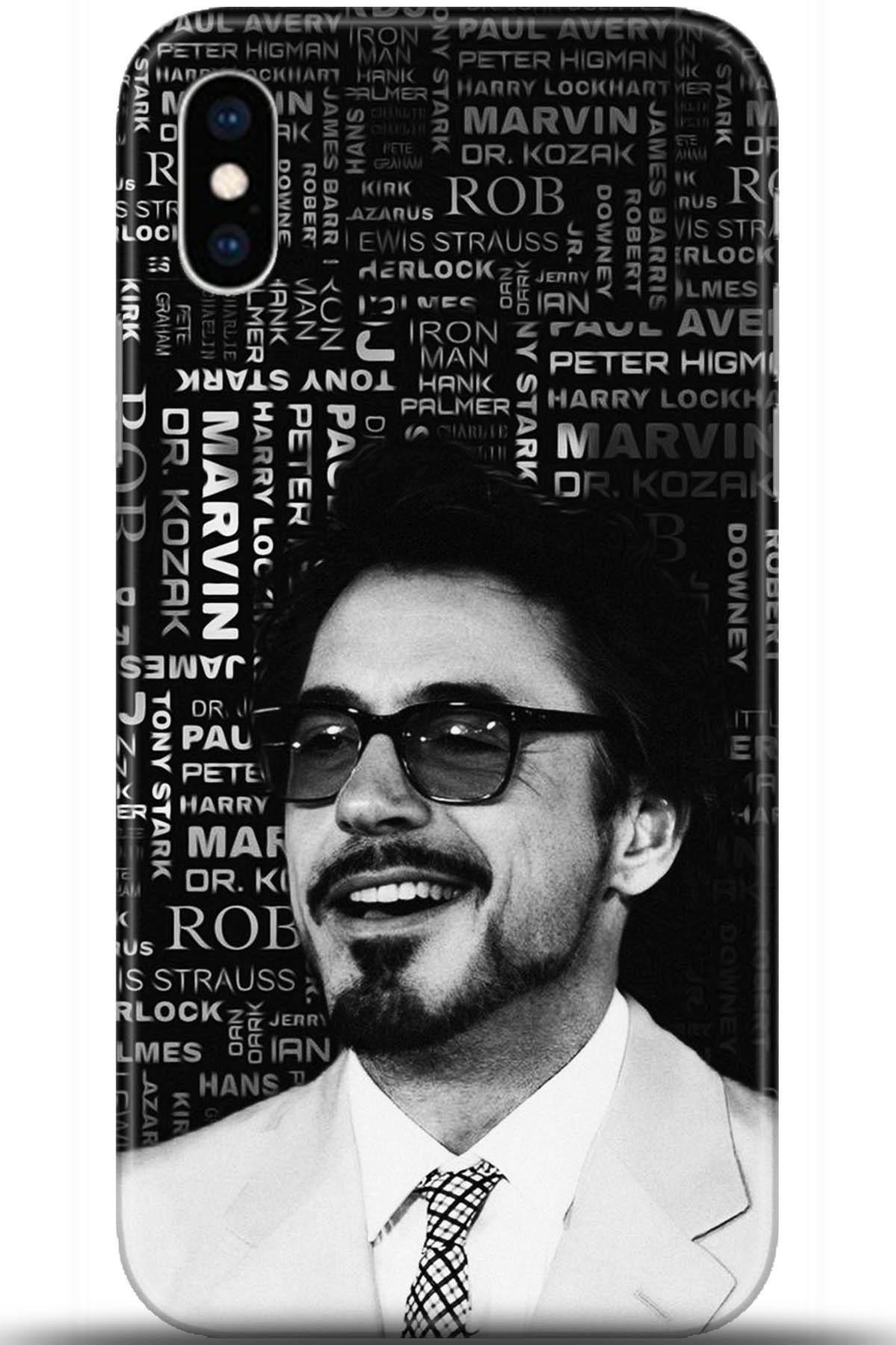 Apple iPhone X Uyumlu Kılıf HD Baskılı Kılıf - Followed Institution 5397