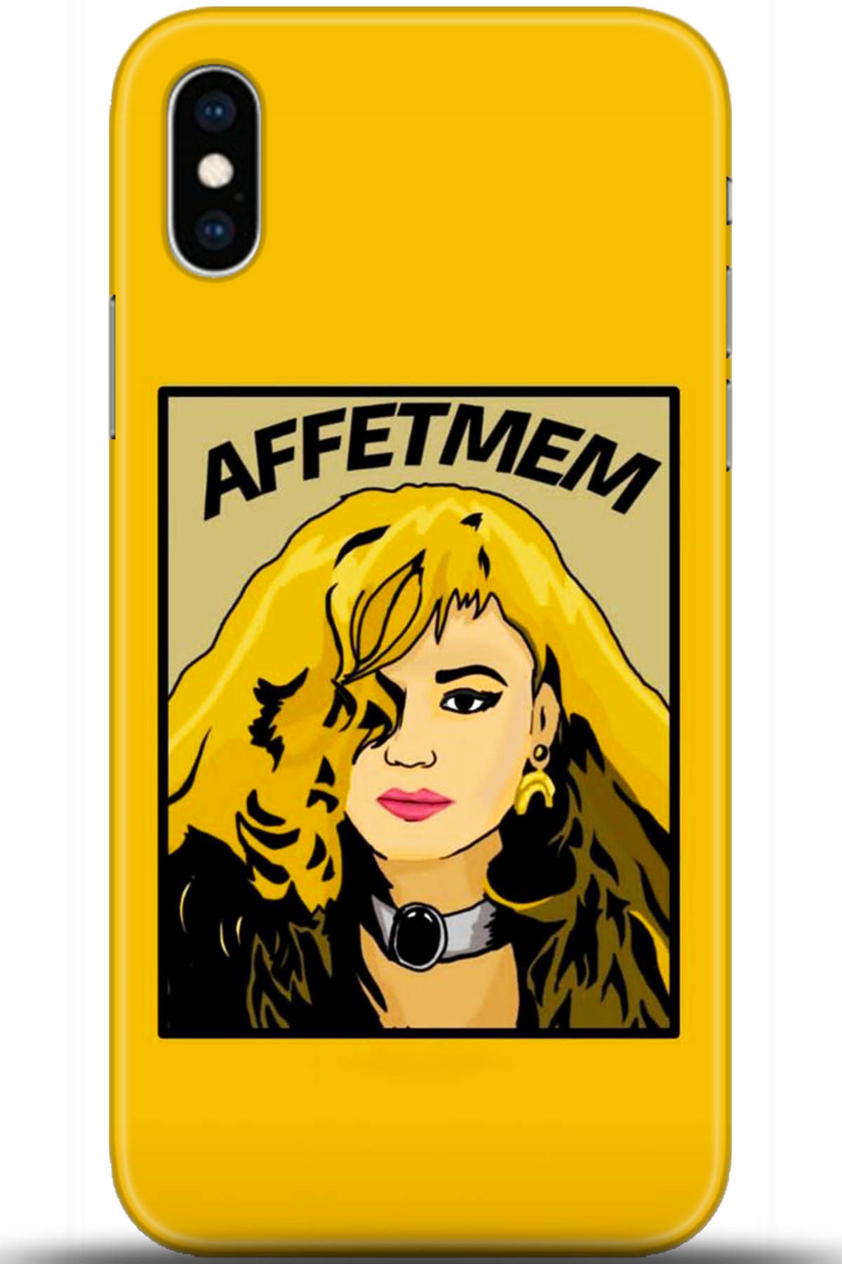 Apple iPhone X Uyumlu Kılıf HD Baskılı Kılıf - Followed Institution 5487