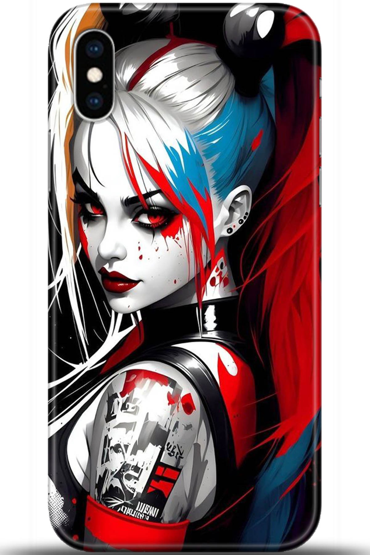 Apple iPhone X Uyumlu Kılıf HD Baskılı Kılıf - Followed Institution 5522