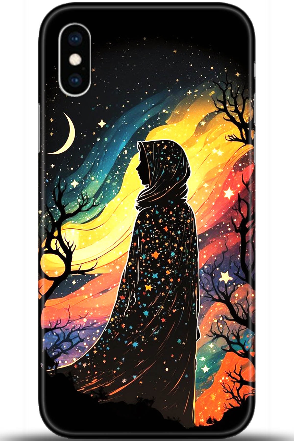 Apple iPhone X Uyumlu Kılıf HD Baskılı Kılıf - Followed Institution 5596