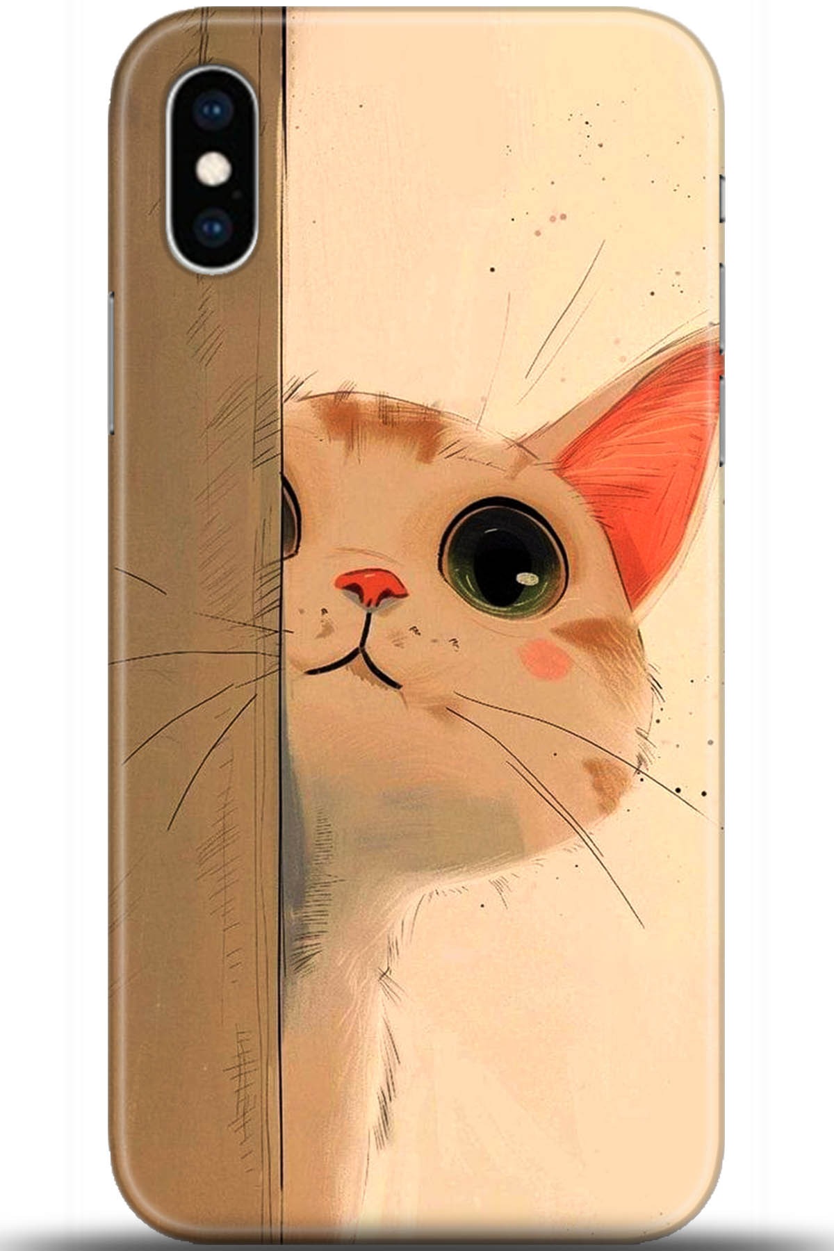 Apple iPhone X Uyumlu Kılıf HD Baskılı Kılıf - Followed Institution 5653