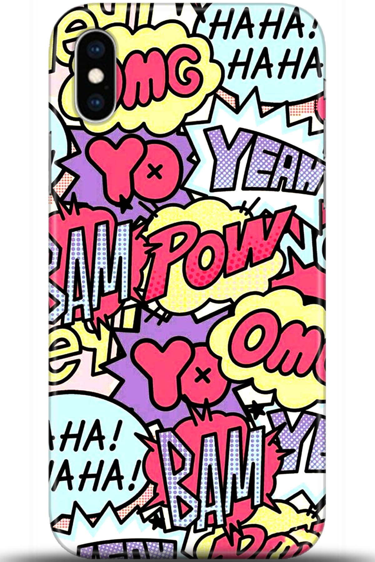 Apple iPhone X Uyumlu Kılıf HD Baskılı Kılıf - Followed Institution 5682