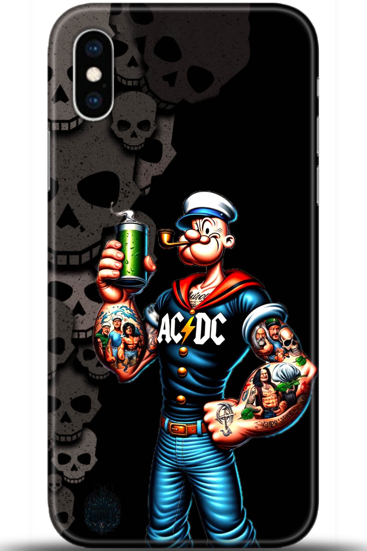 Apple iPhone X Uyumlu Kılıf HD Baskılı Kılıf - Followed Institution 5696