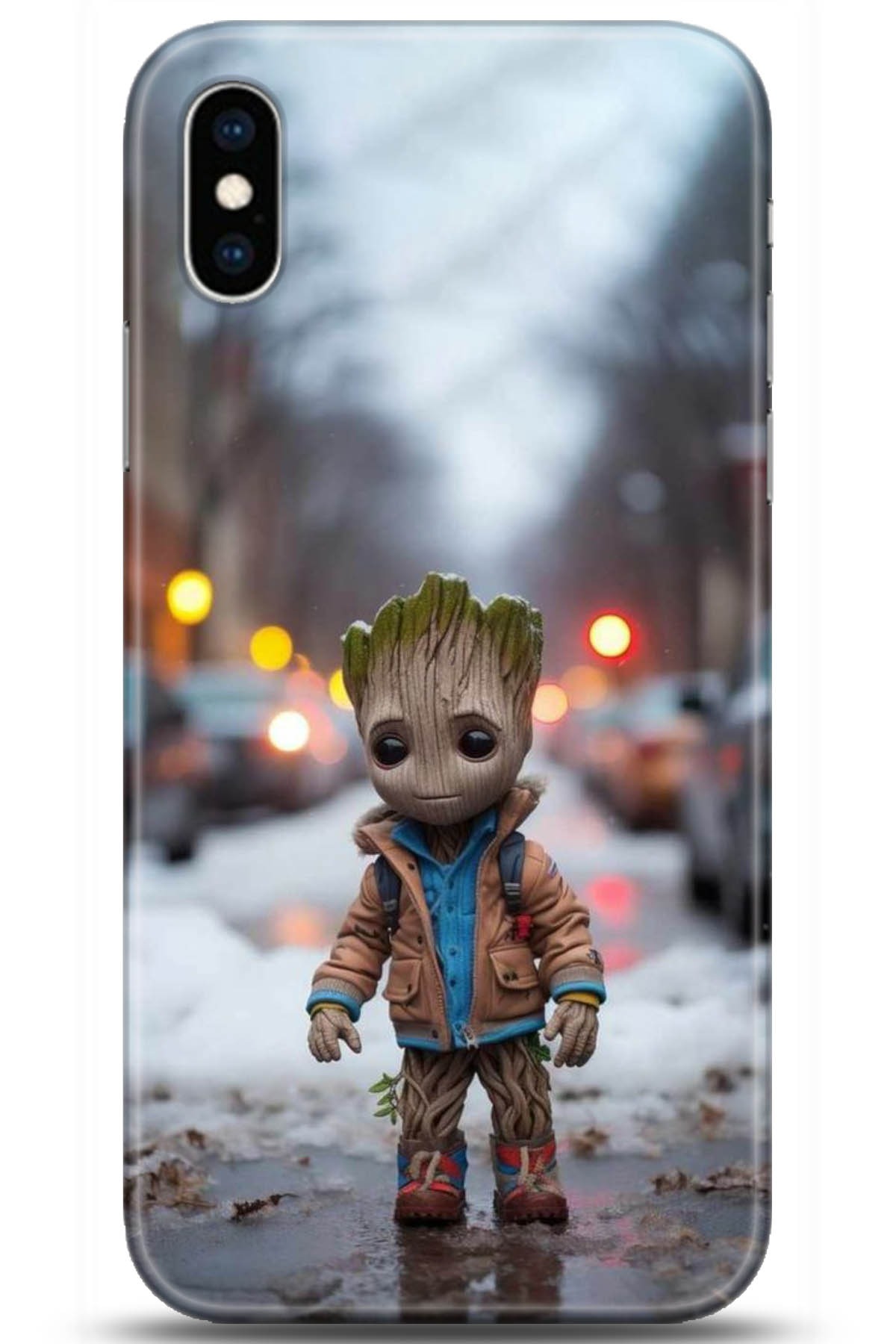 Apple iPhone XS Uyumlu Kılıf HD Baskılı Kılıf - Followed Institution 5014