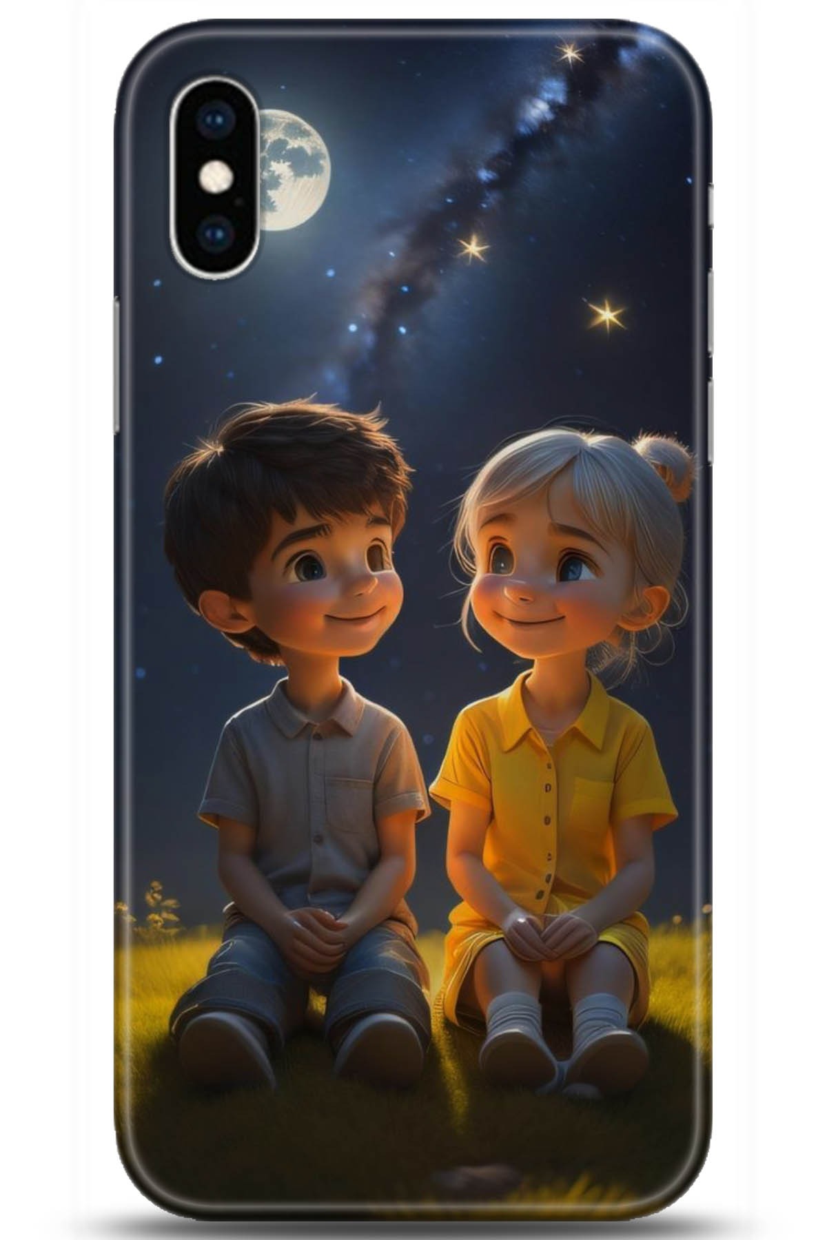 Apple iPhone XS Uyumlu Kılıf HD Baskılı Kılıf - Followed Institution 5045