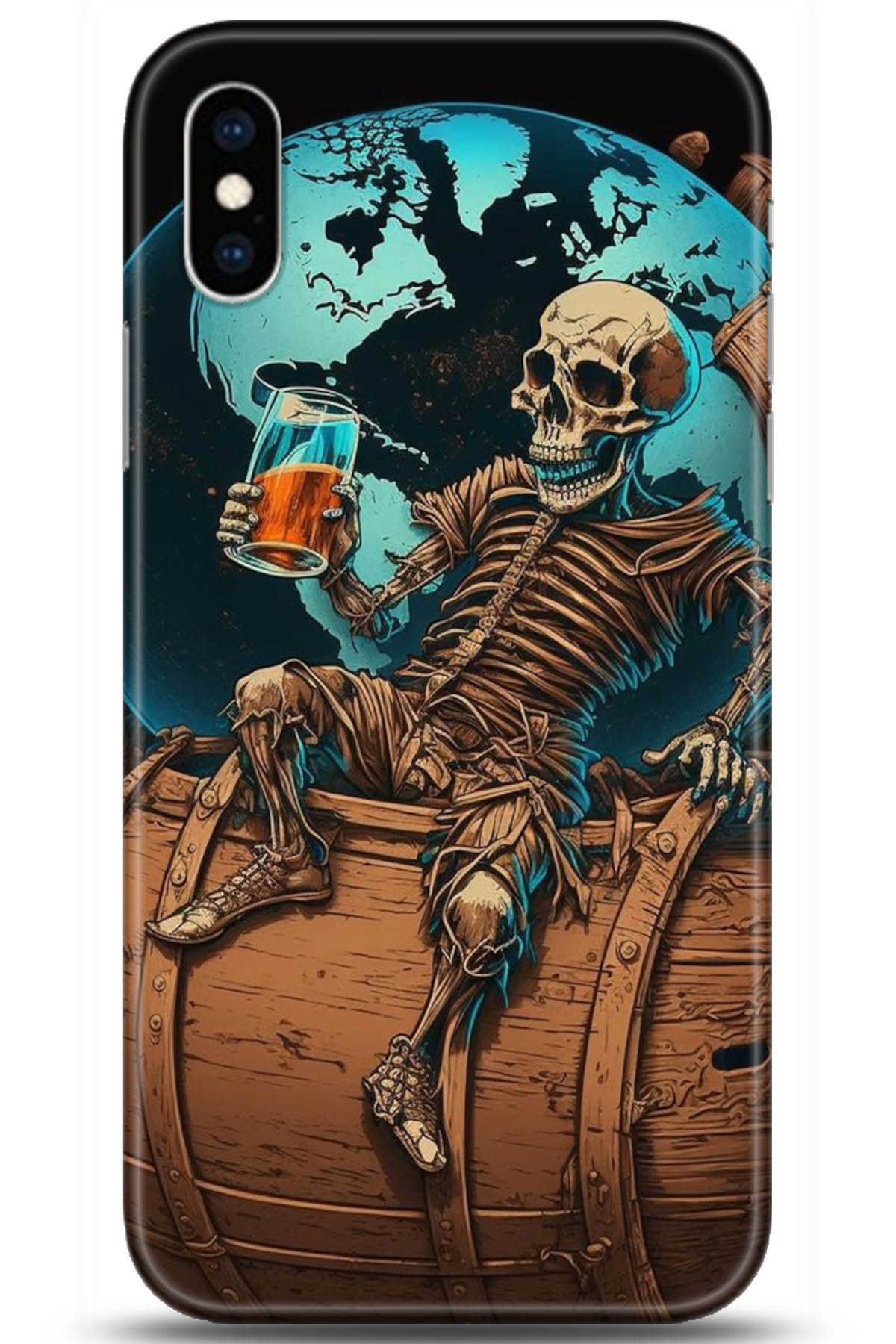 Apple iPhone XS Uyumlu Kılıf HD Baskılı Kılıf - Followed Institution 5054