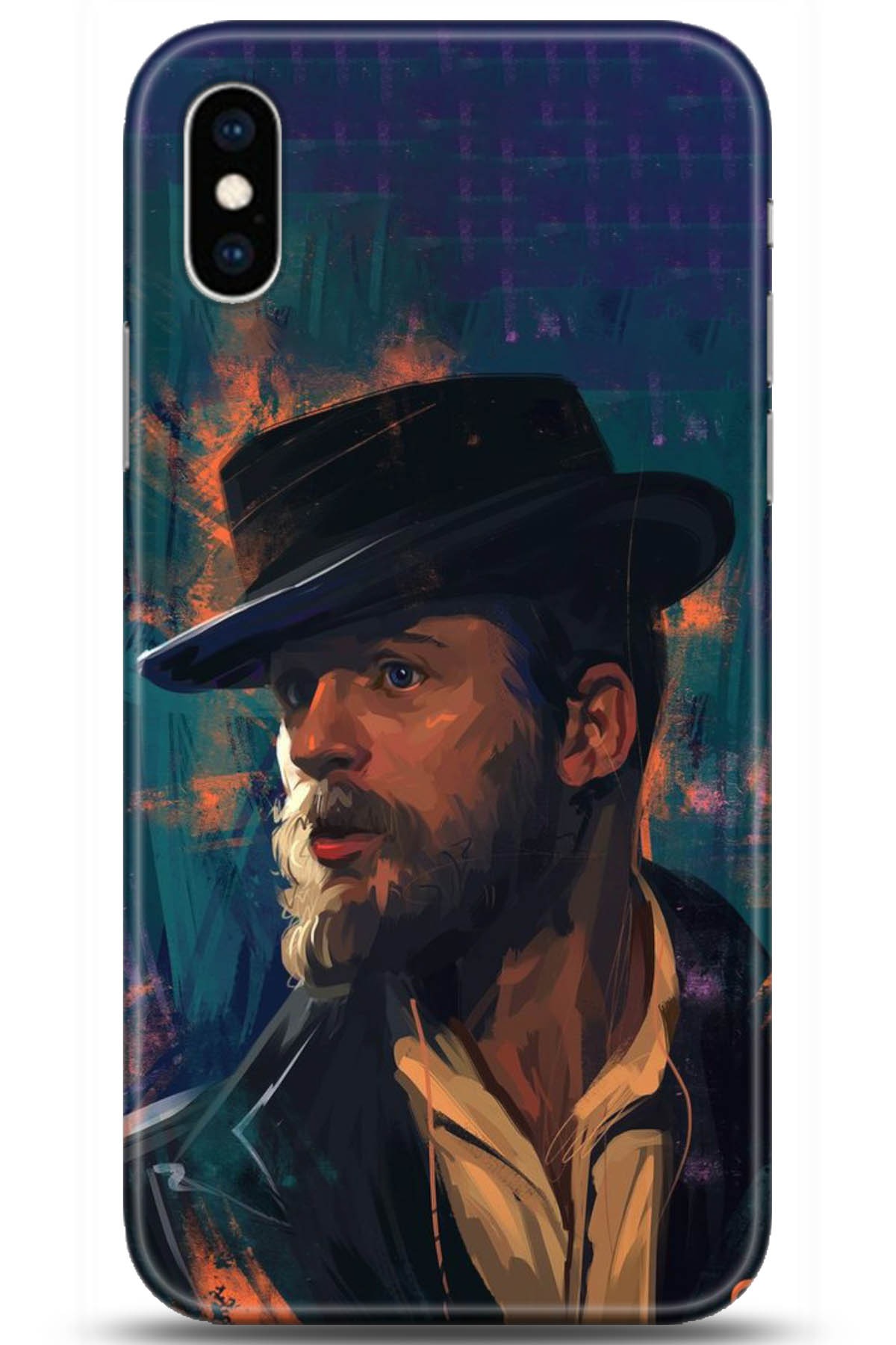 Apple iPhone XS Uyumlu Kılıf HD Baskılı Kılıf - Followed Institution 5094