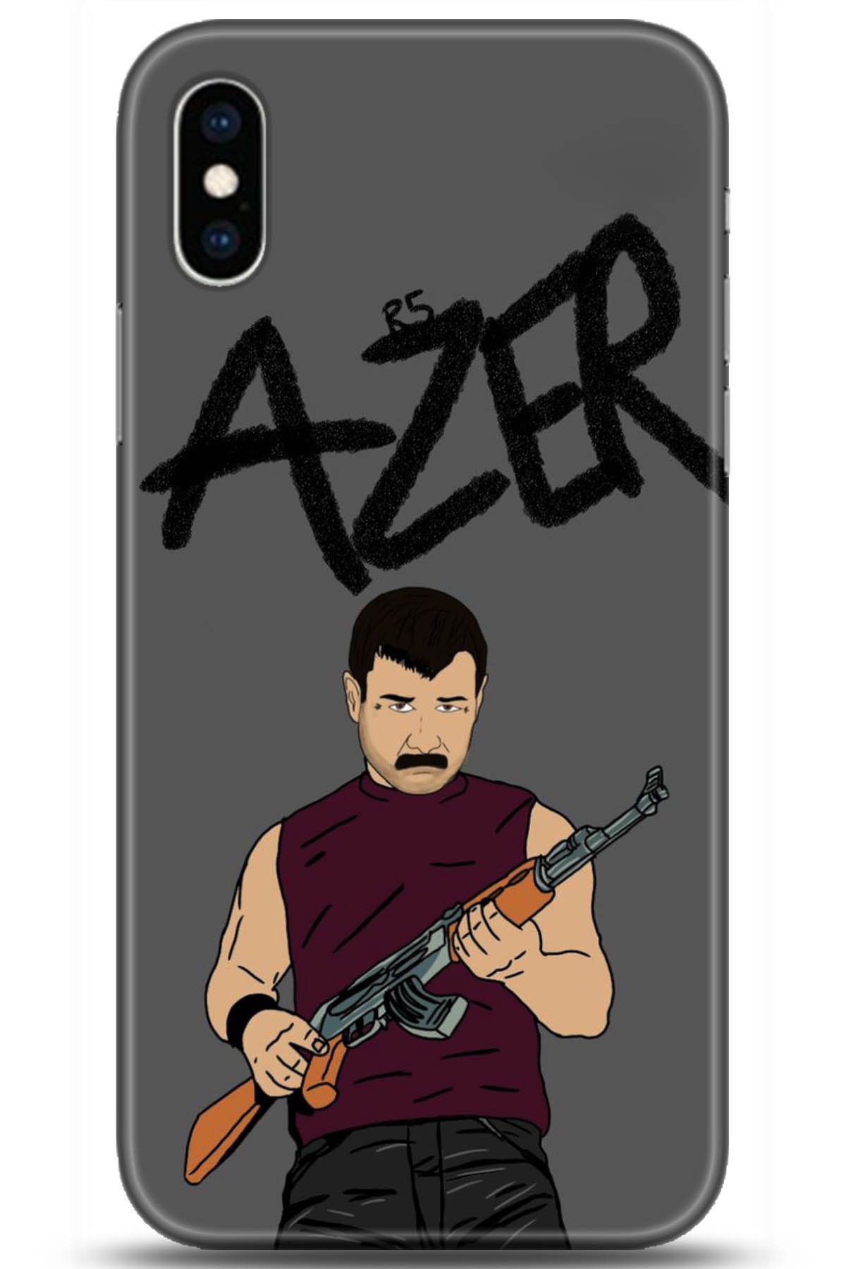 Apple iPhone XS Uyumlu Kılıf HD Baskılı Kılıf - Followed Institution 5128