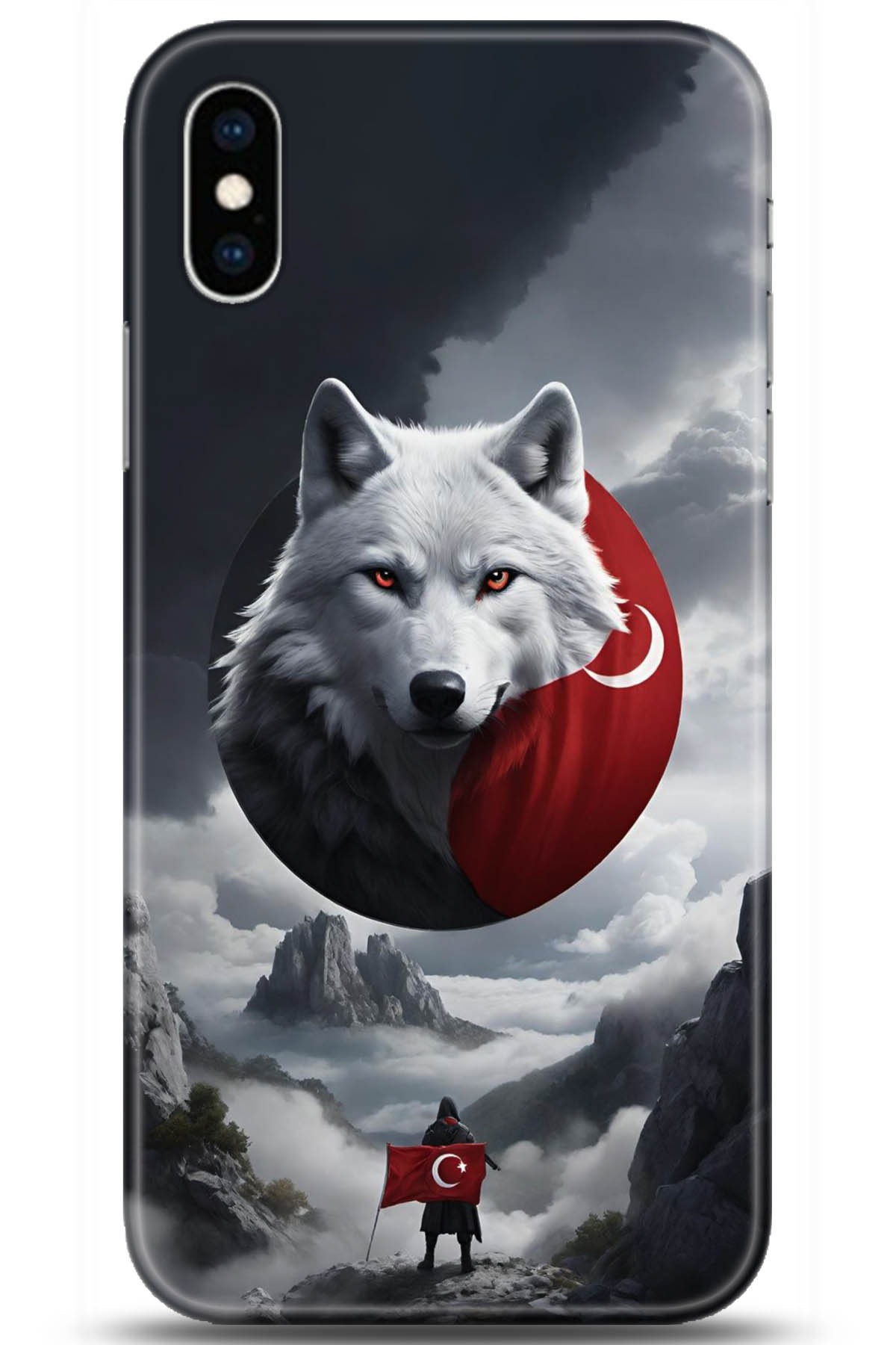 Apple iPhone XS Uyumlu Kılıf HD Baskılı Kılıf - Followed Institution 5189