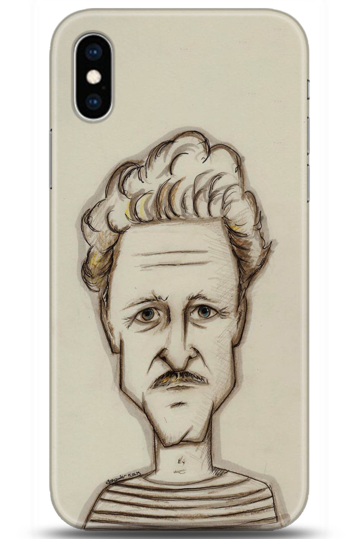 Apple iPhone XS Uyumlu Kılıf HD Baskılı Kılıf - Followed Institution 5203