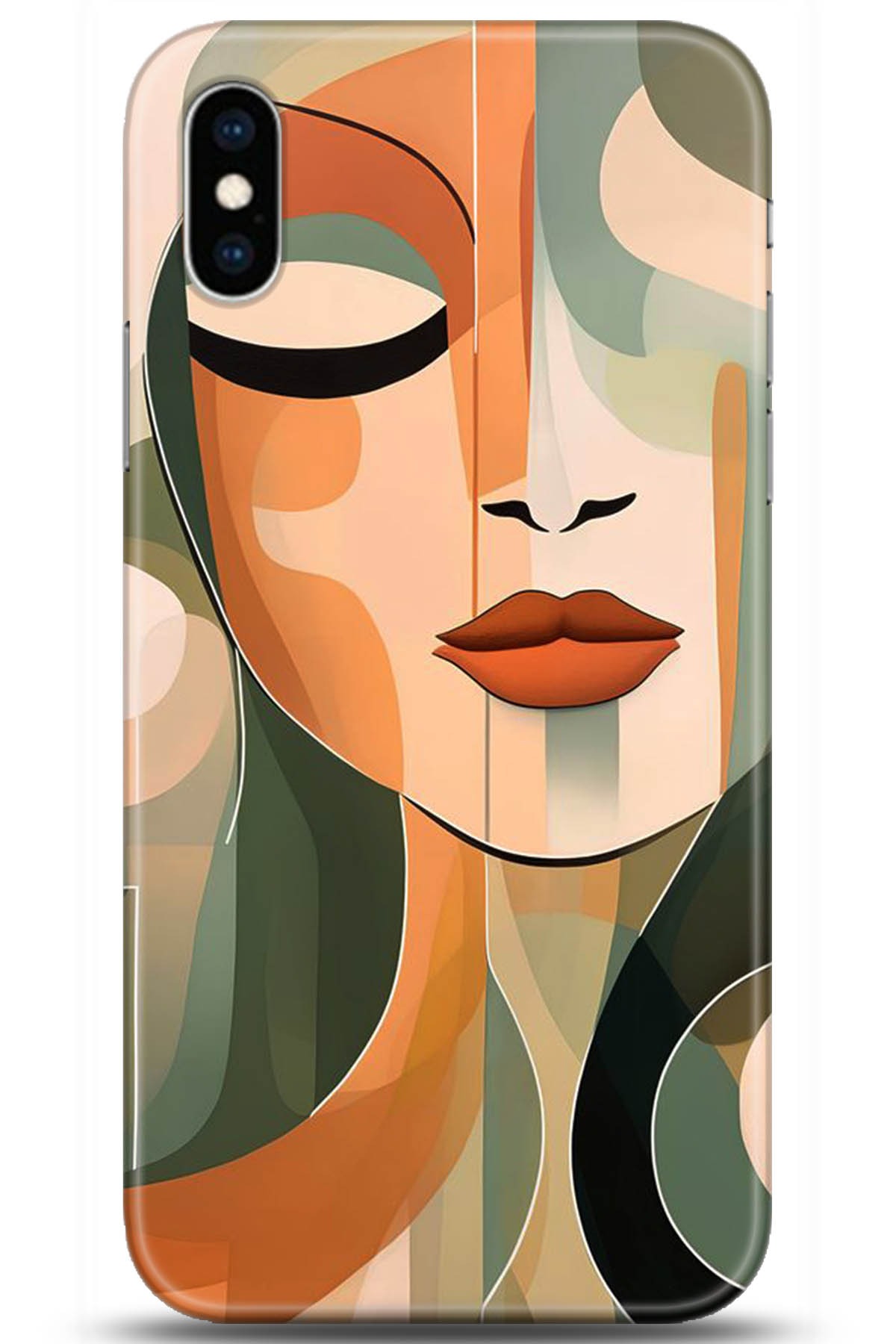 Apple iPhone XS Uyumlu Kılıf HD Baskılı Kılıf - Followed Institution 5279