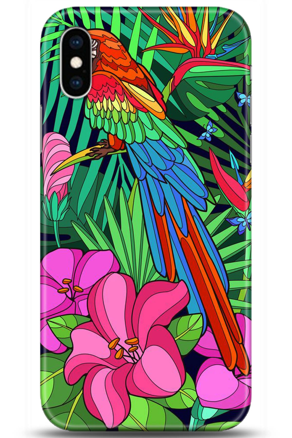 Apple iPhone XS Uyumlu Kılıf HD Baskılı Kılıf - Followed Institution 5283