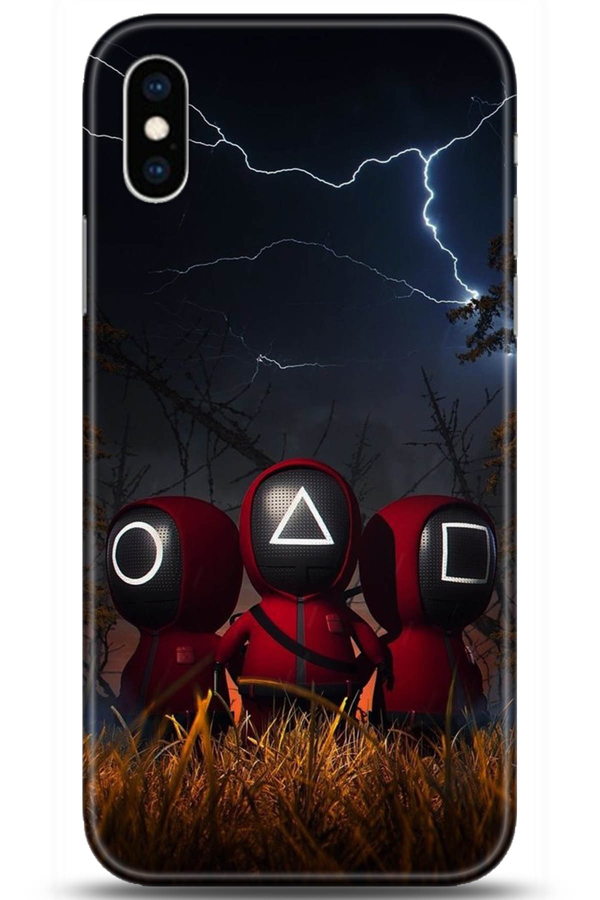 Apple iPhone XS Uyumlu Kılıf HD Baskılı Kılıf - Followed Institution 5290