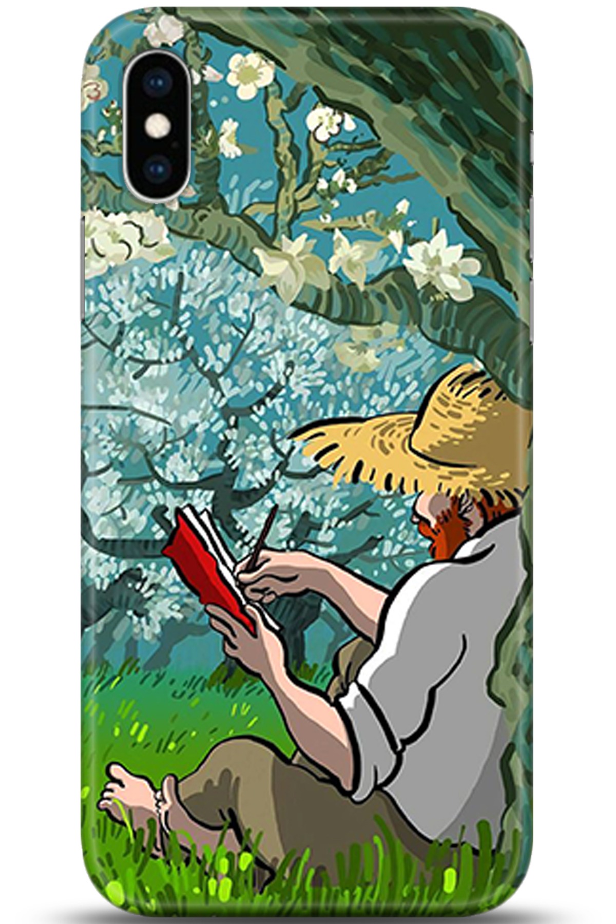 Apple iPhone XS Uyumlu Kılıf HD Baskılı Kılıf - Followed Institution 5343