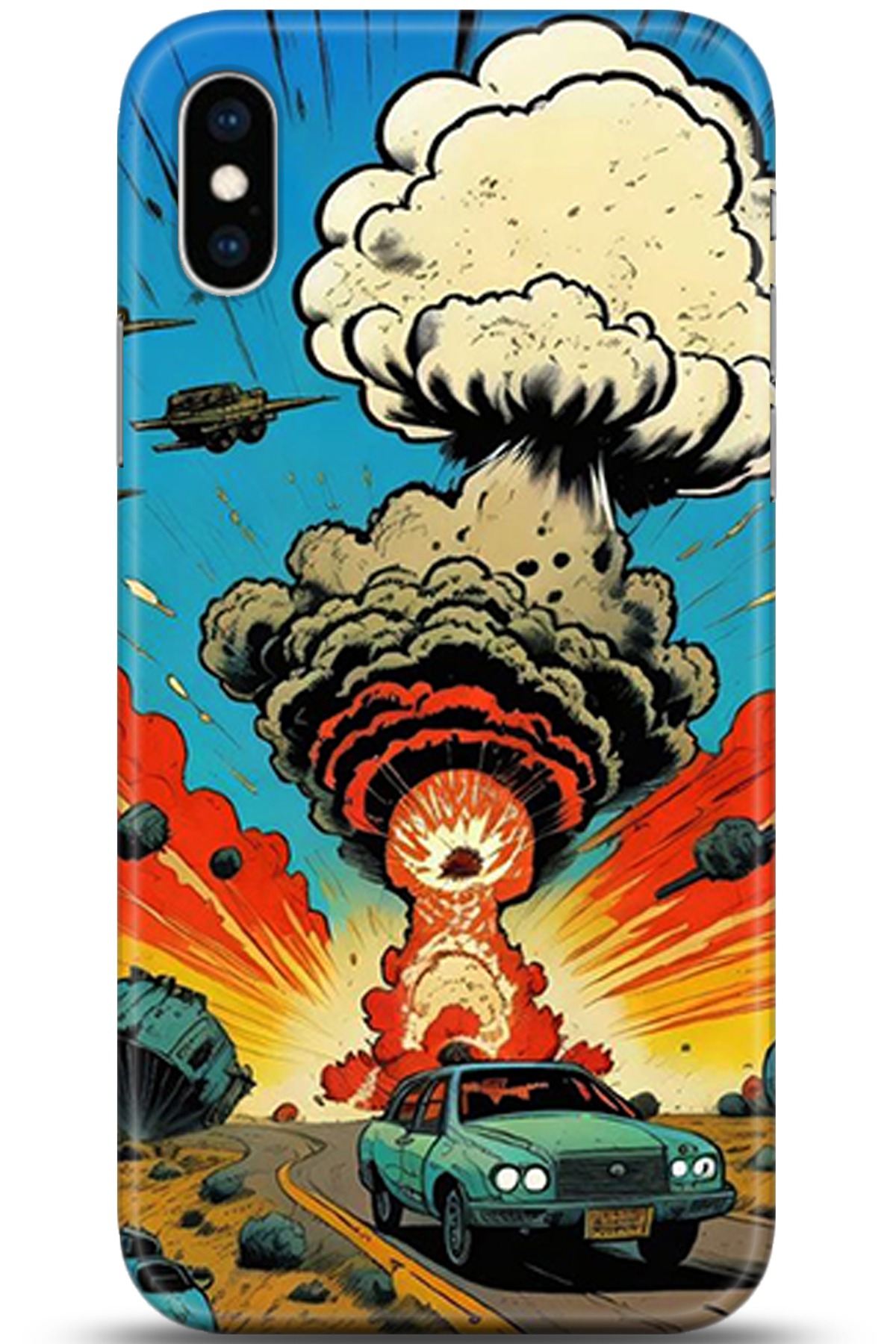 Apple iPhone XS Uyumlu Kılıf HD Baskılı Kılıf - Followed Institution 5361