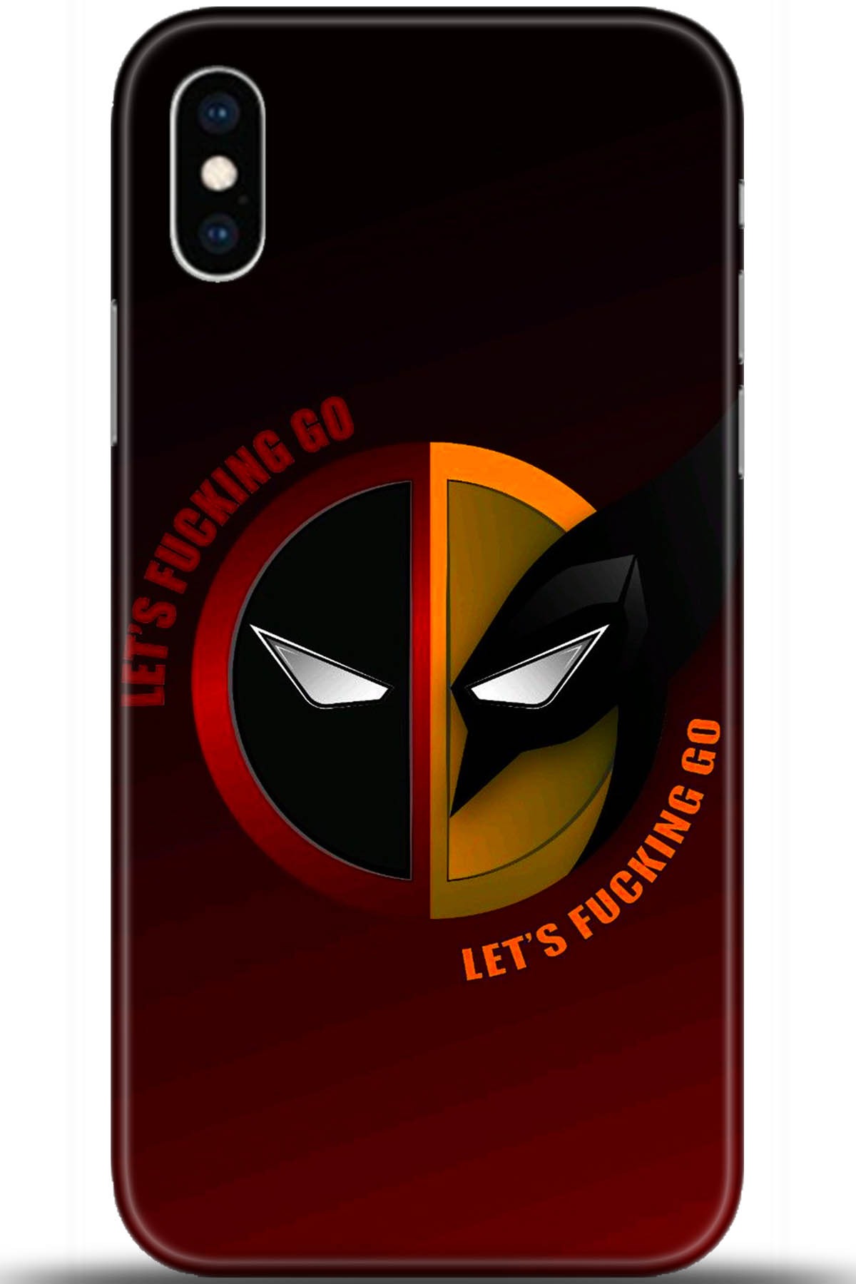 Apple iPhone XS Uyumlu Kılıf HD Baskılı Kılıf - Followed Institution 5388