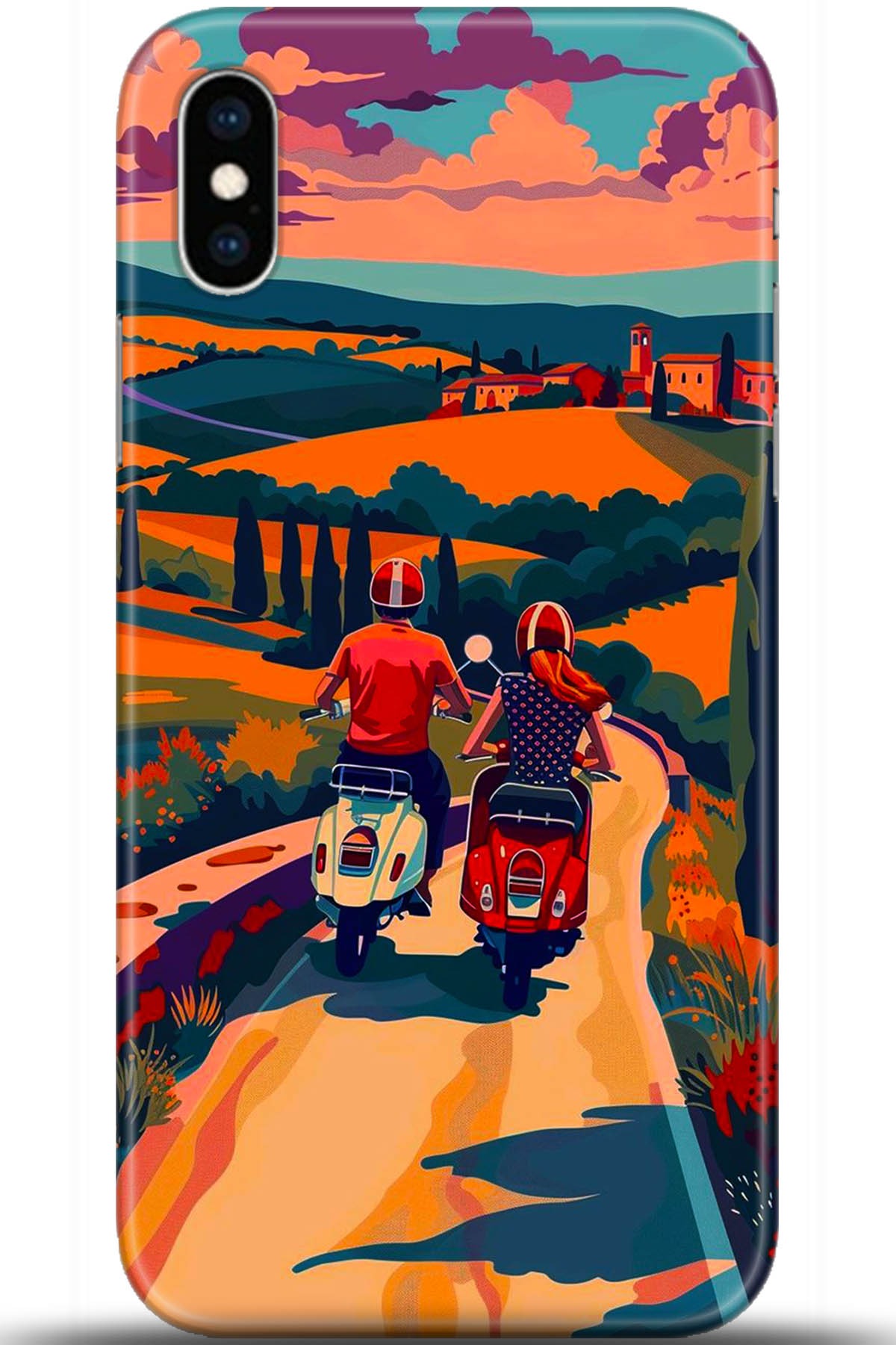 Apple iPhone XS Uyumlu Kılıf HD Baskılı Kılıf - Followed Institution 5390