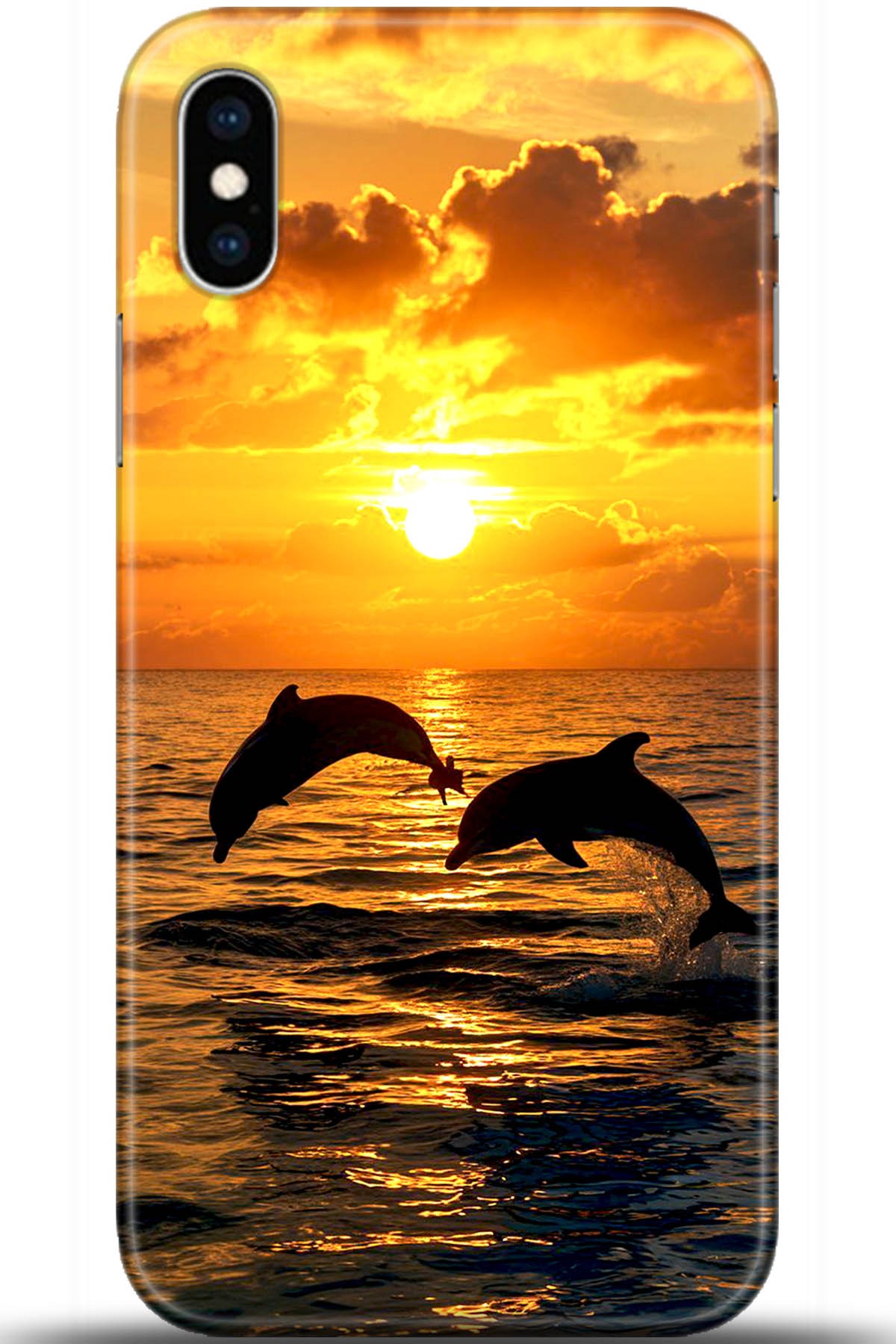 Apple iPhone XS Uyumlu Kılıf HD Baskılı Kılıf - Followed Institution 5427