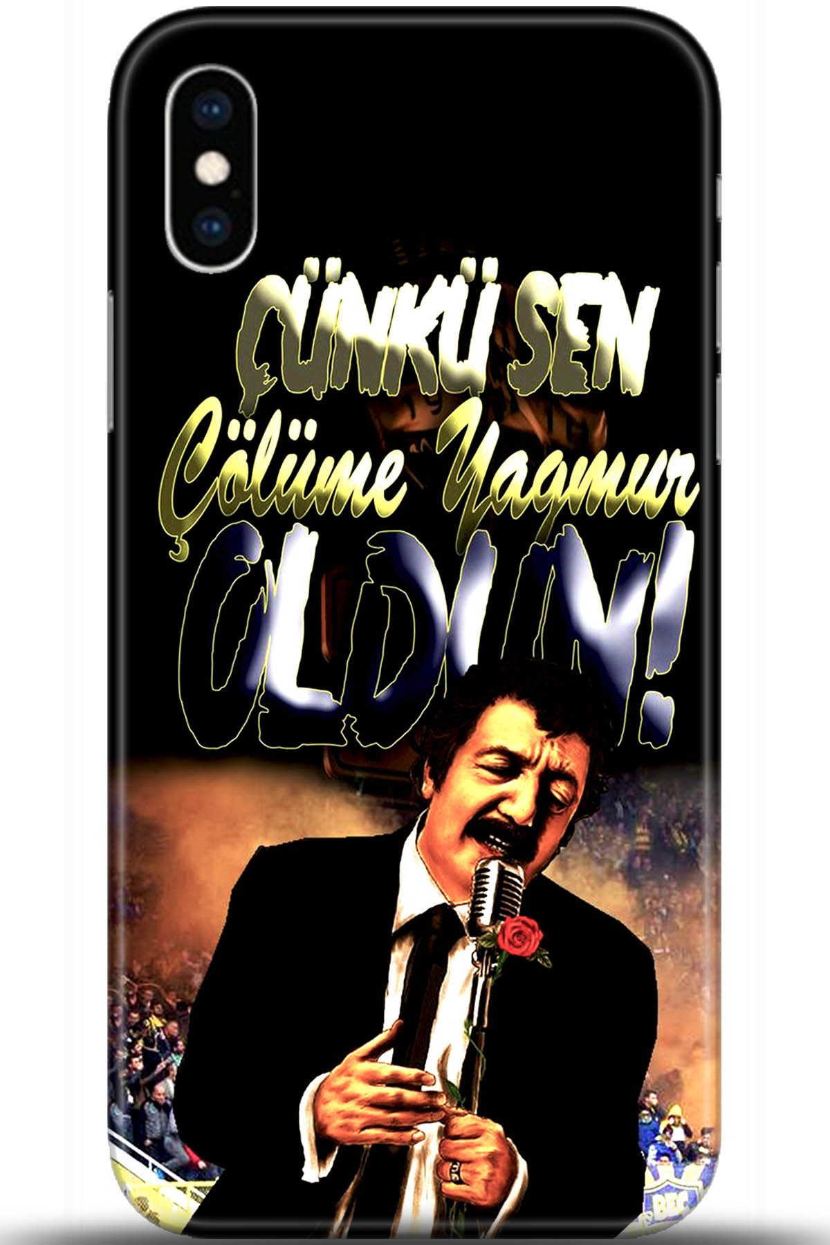 Apple iPhone XS Uyumlu Kılıf HD Baskılı Kılıf - Followed Institution 5449