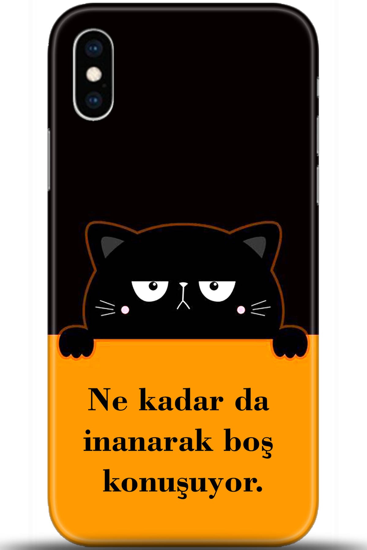 Apple iPhone XS Uyumlu Kılıf HD Baskılı Kılıf - Followed Institution 5468