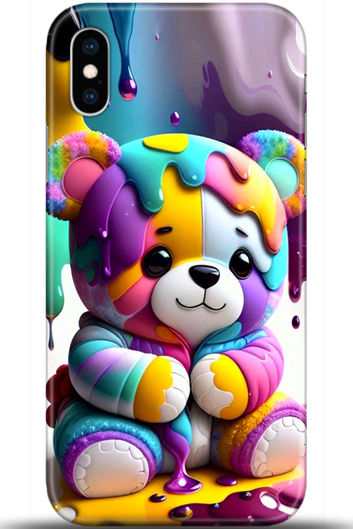 Apple iPhone XS Uyumlu Kılıf HD Baskılı Kılıf - Followed Institution 5493