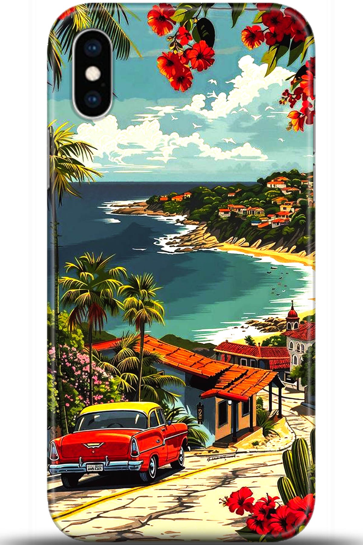 Apple iPhone XS Uyumlu Kılıf HD Baskılı Kılıf - Followed Institution 5560