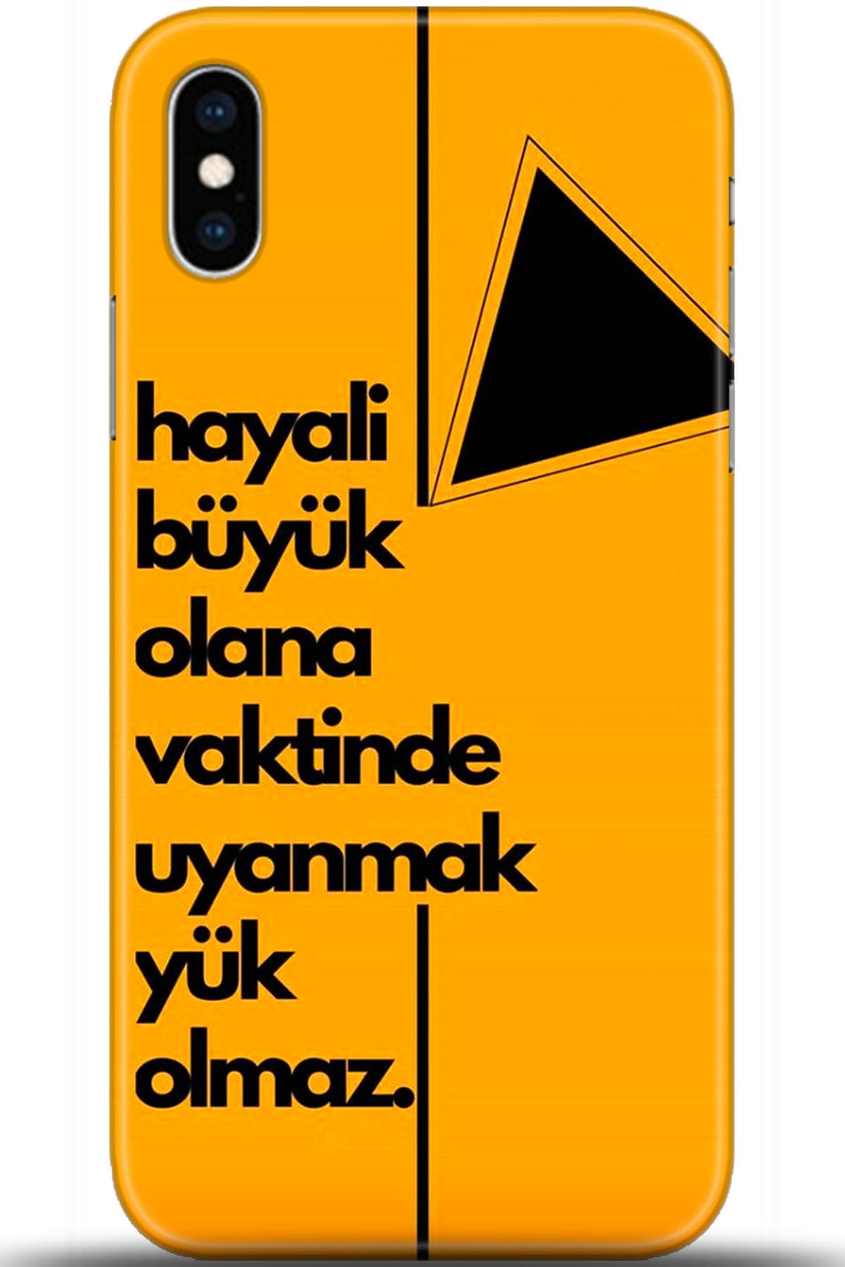 Apple iPhone XS Uyumlu Kılıf HD Baskılı Kılıf - Followed Institution 5589